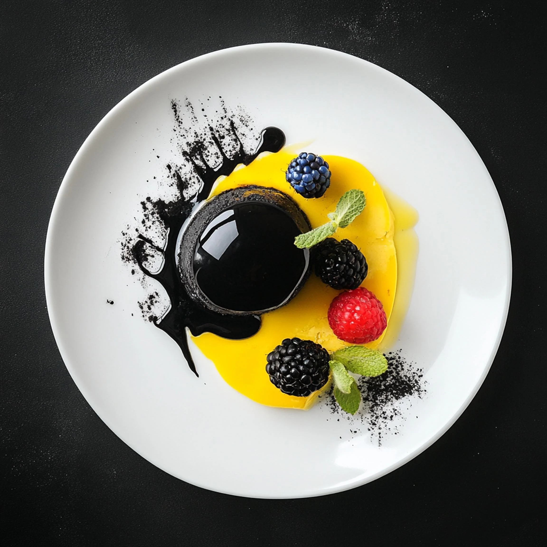 #26 INTL L&H DESSERT  — A Celebration of Sweet Flavor and Global Style. 24H × 34W Digital Art  - MWS-IDG-0026