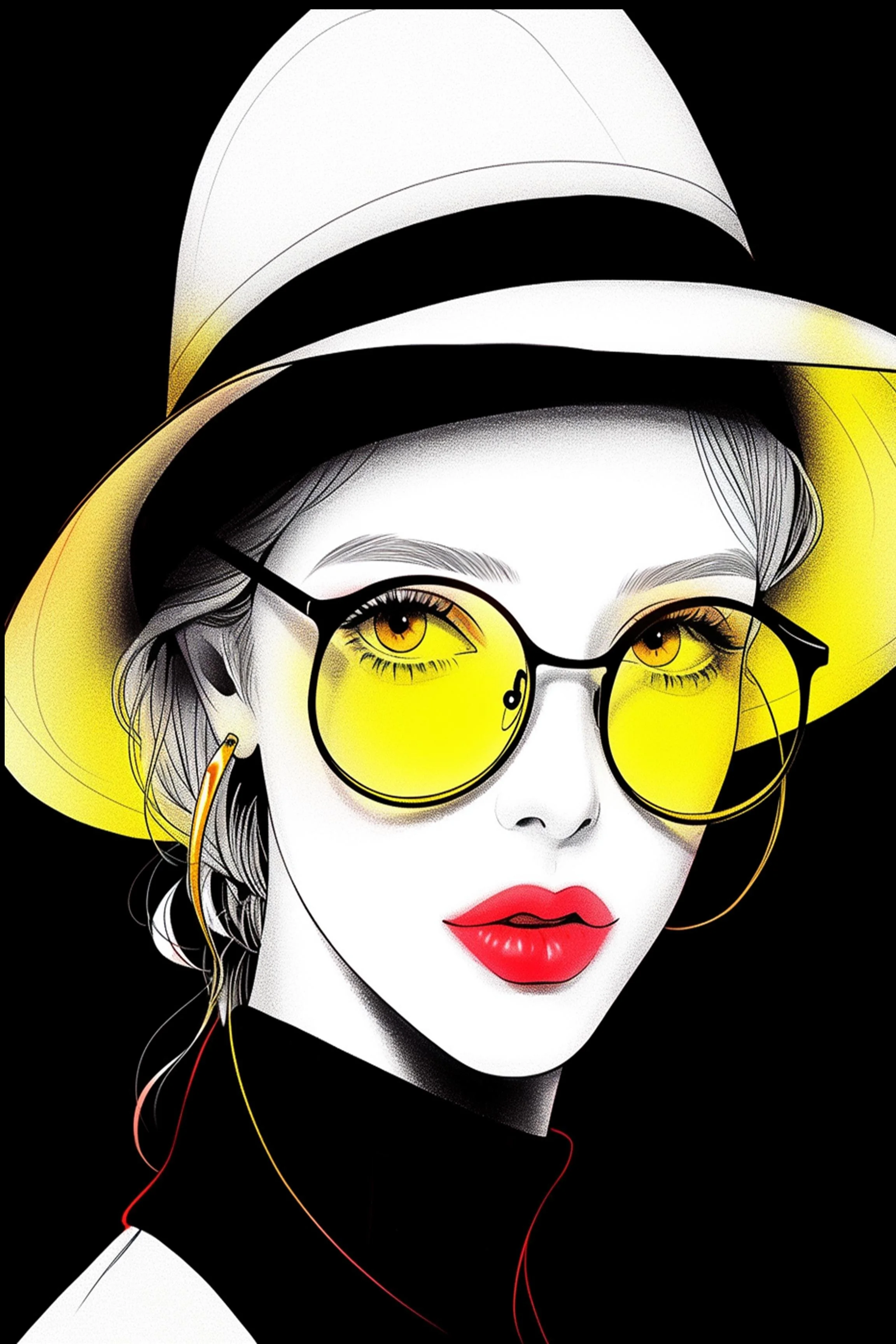 #18 ÉTERNACHIC COLLECTION — Style Changes. Elegance Remains. — 24H × 36W Digital Art — ID; MWS-ETER–0018