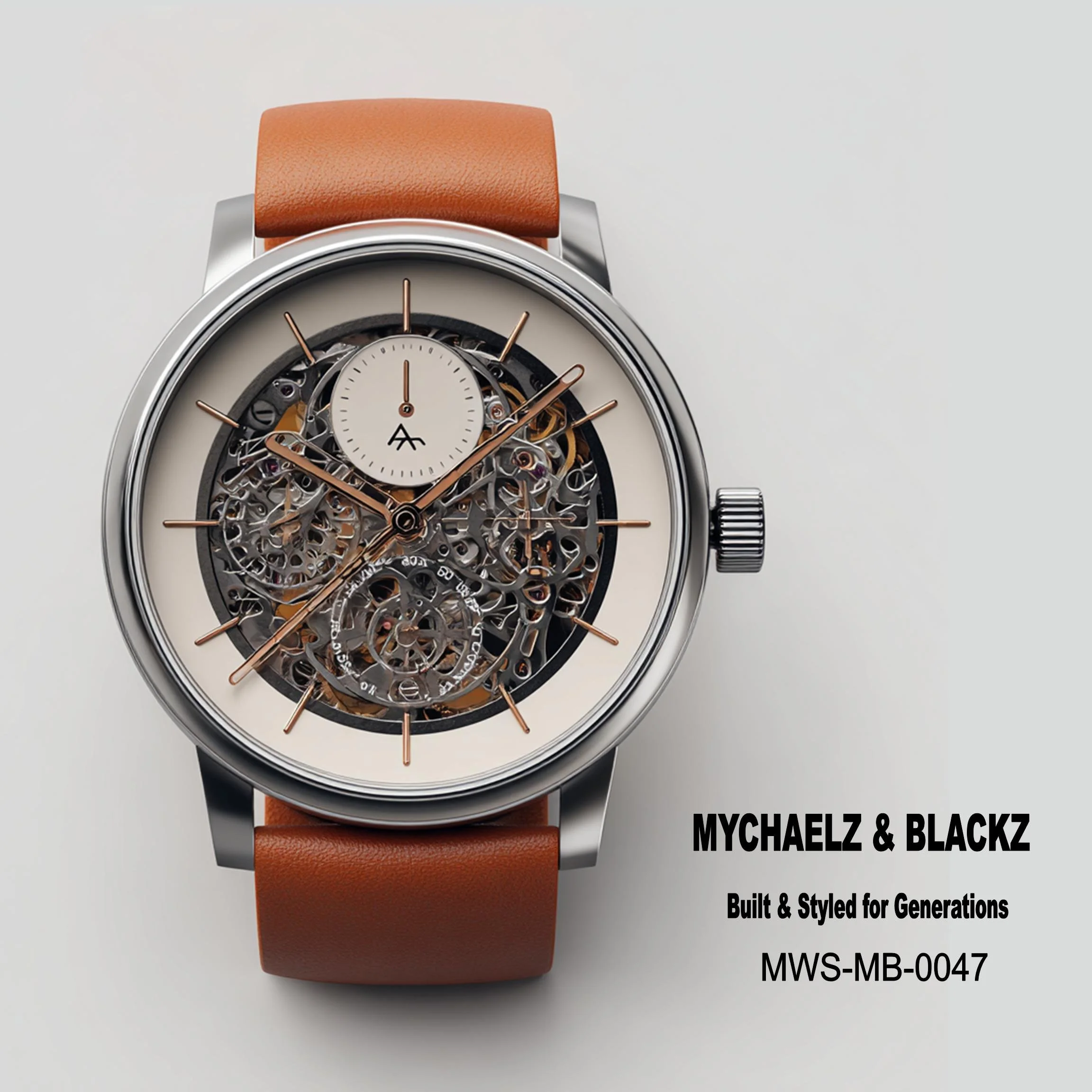 #47 Mychaelz & Blackz Watch — Built & Styled for Generations 24H × 24W Digital Art  - MWS-MB-0047