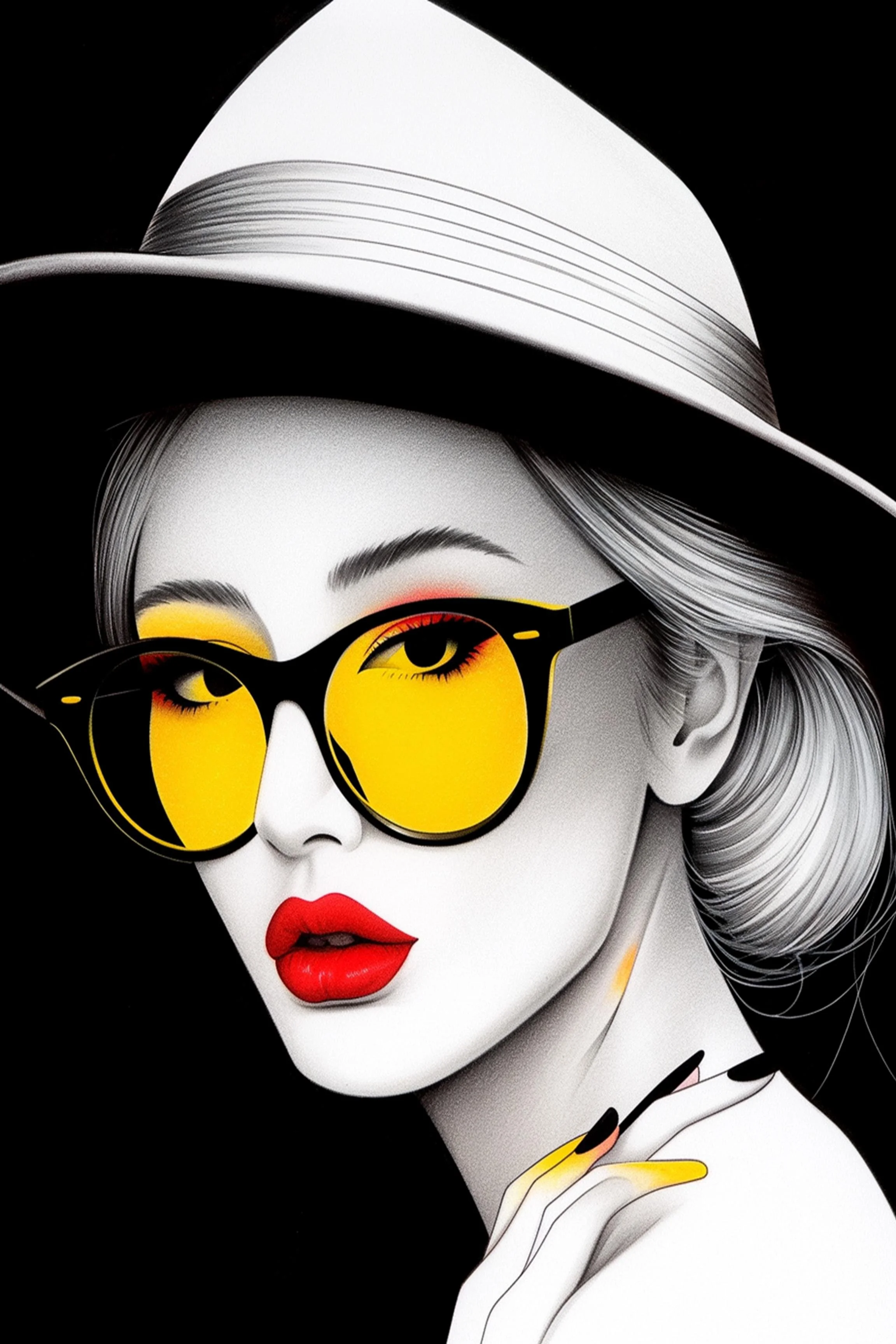 #1 ÉTERNACHIC COLLECTION — Style Changes. Elegance Remains. — 24H × 36W Digital Art — ID; MWS-ETER-001
