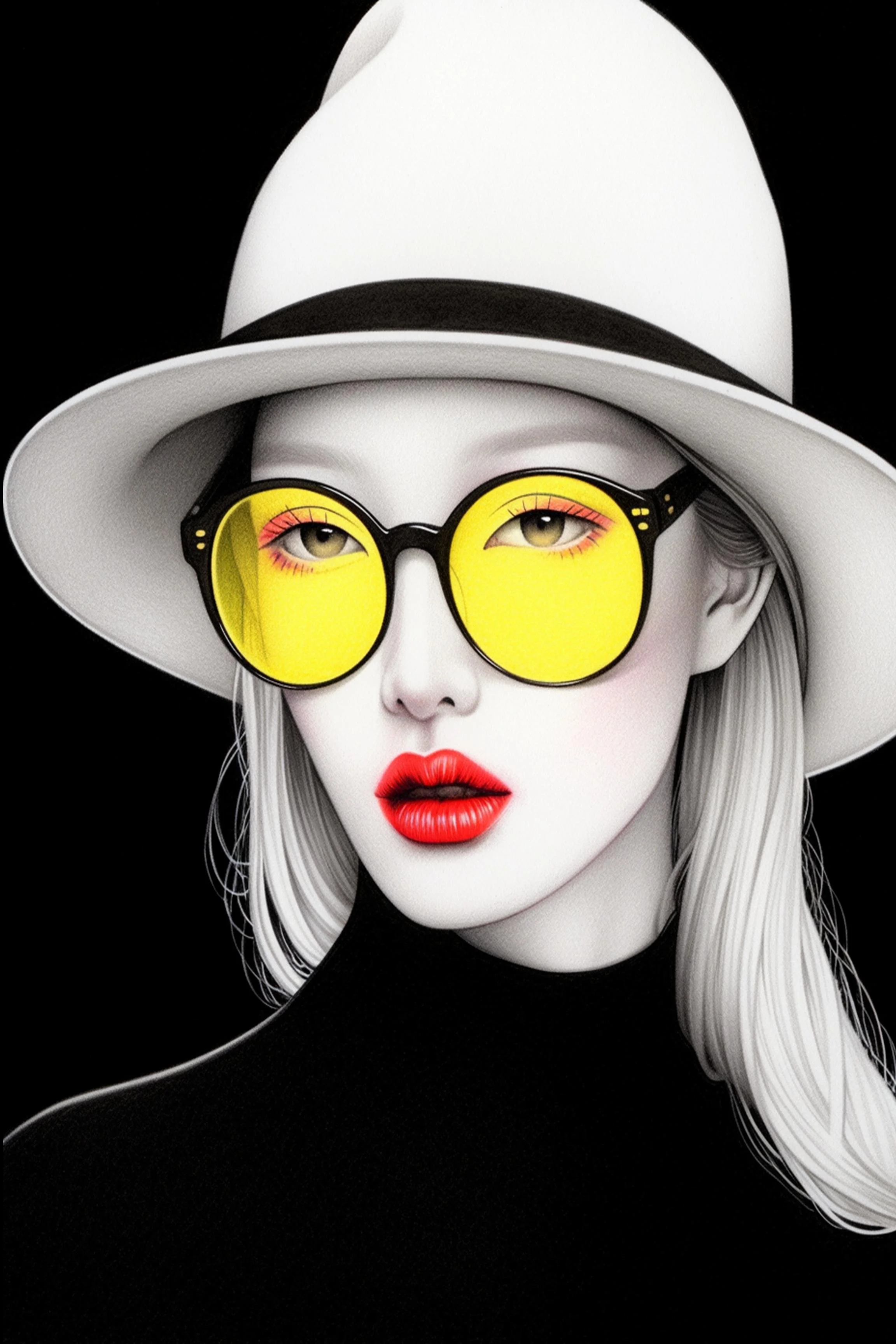 #23 ÉTERNACHIC COLLECTION — Style Changes. Elegance Remains. — 24H × 36W Digital Art — ID; MWS-ETER–0023