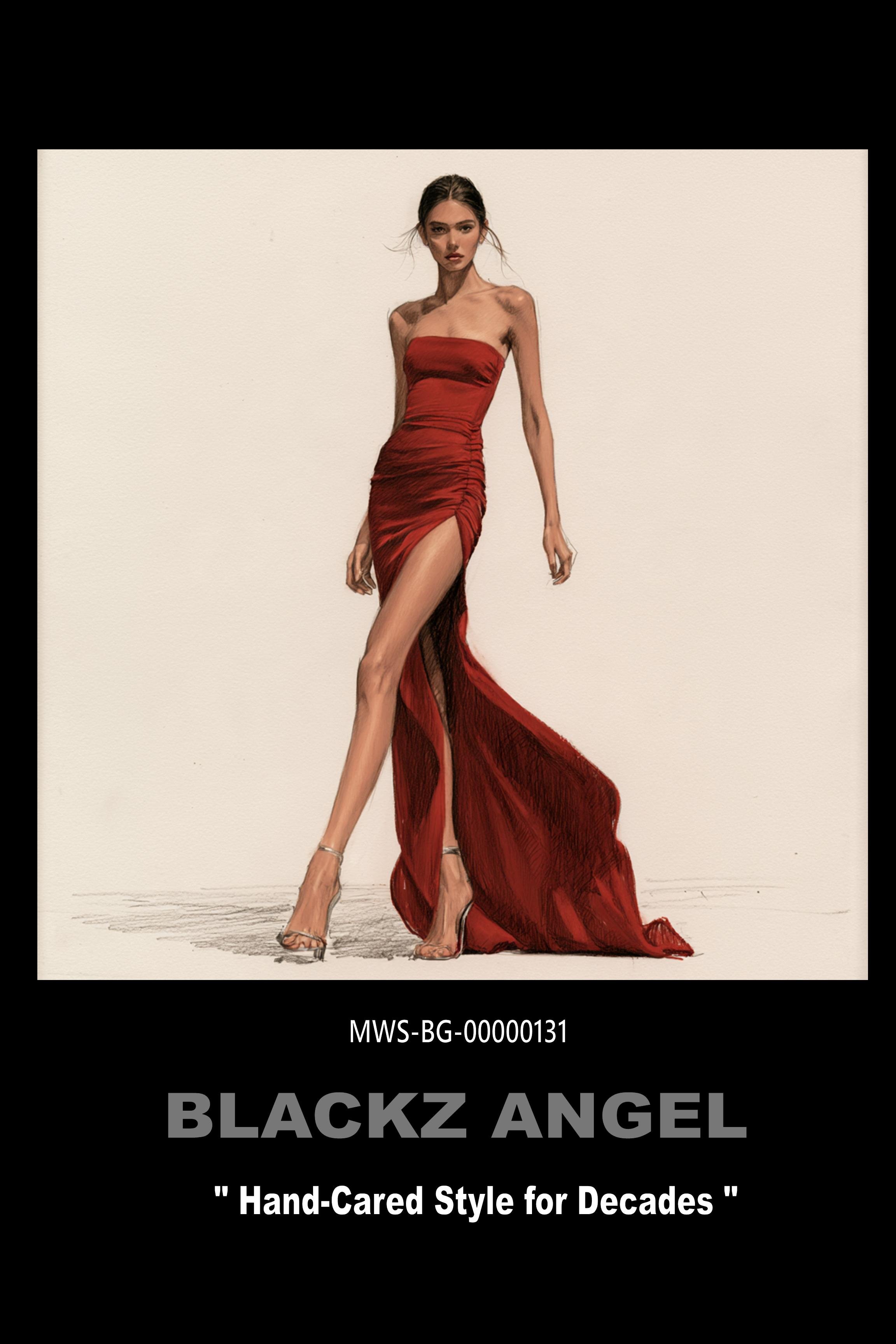 #44 Blackz Angel 24 x 36 Digital Art Work MWS-BG-00000131