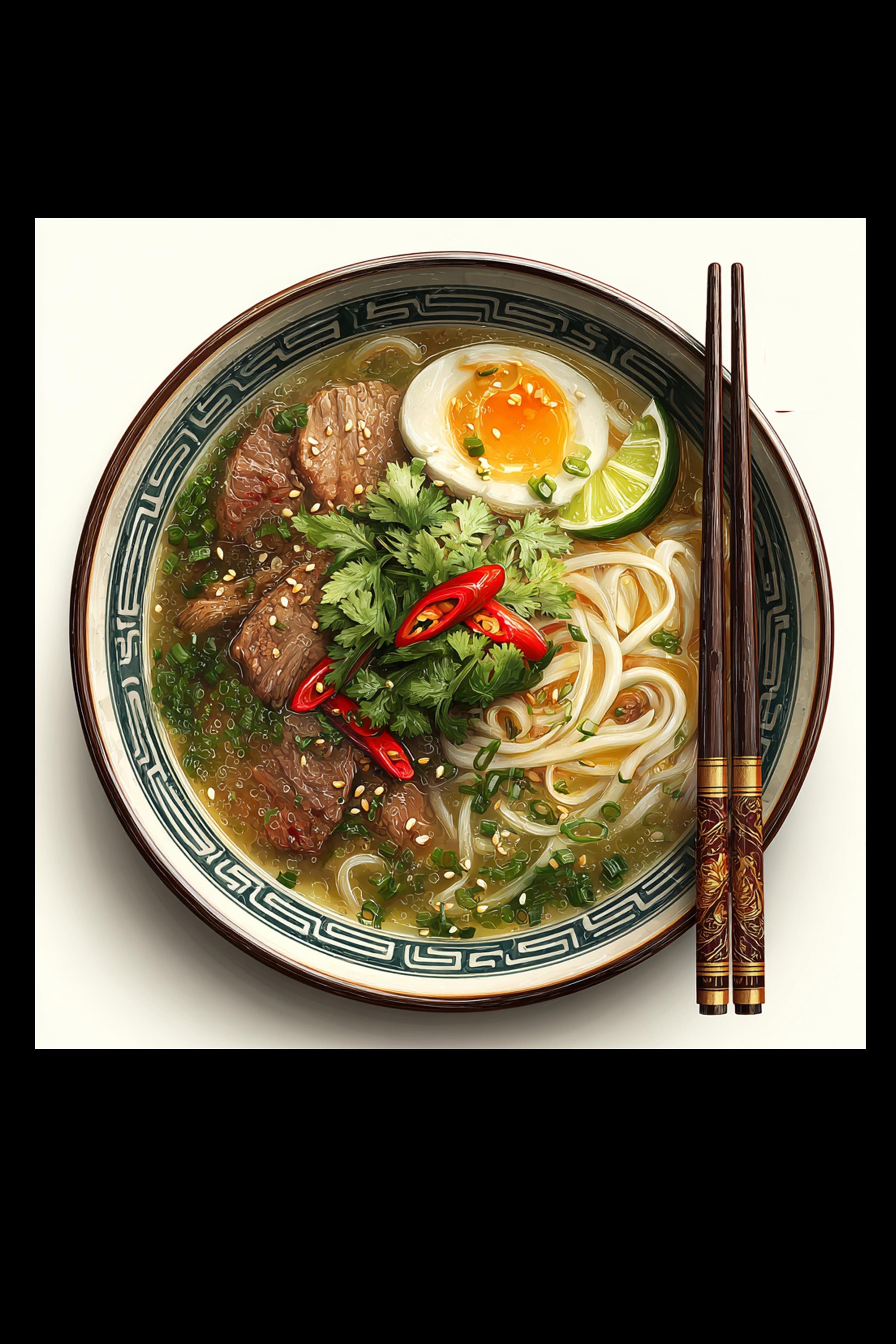 #18 Vietnamese Gourmet & Dessert — A Taste of Vietnam, Celebrated Through Art. — 24H × 24W Digital Art - MWS-VGD-00018