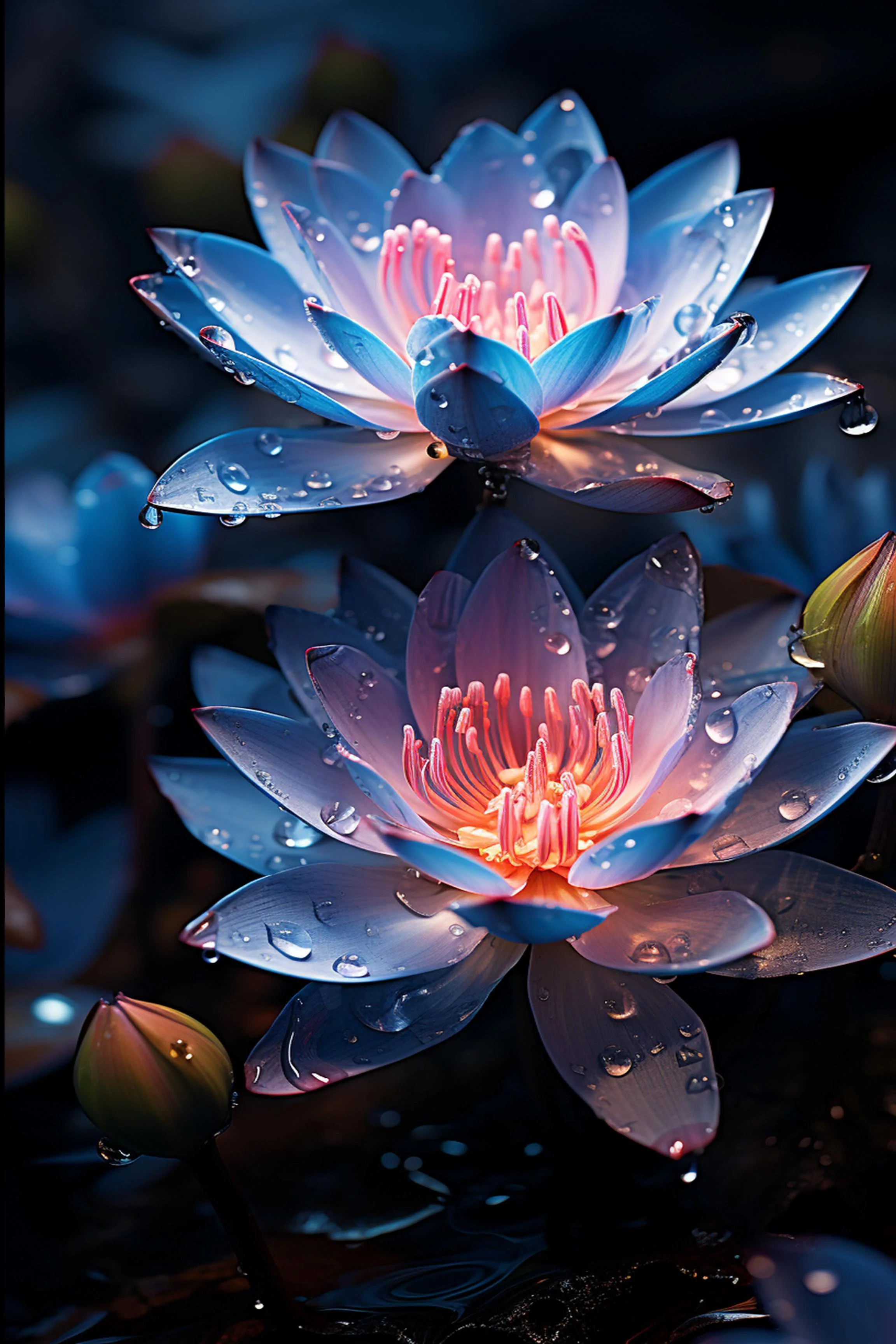#29 FLOWER ART –  Let Nature Bloom Through Art. — 24H × 36W Digital Art Artwork ID: MWS-FLW-029
