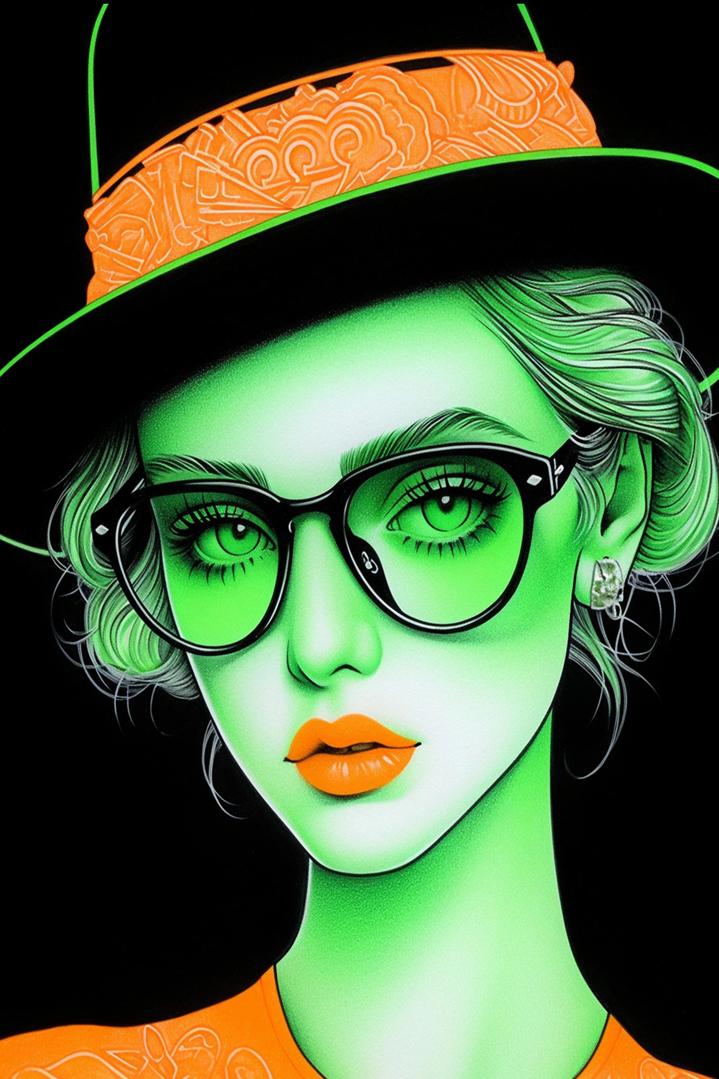 #57 ÉTERNACHIC COLLECTION — Style Changes. Elegance Remains. — 24H × 36W Digital Art — ID; MWS-ETER–0057