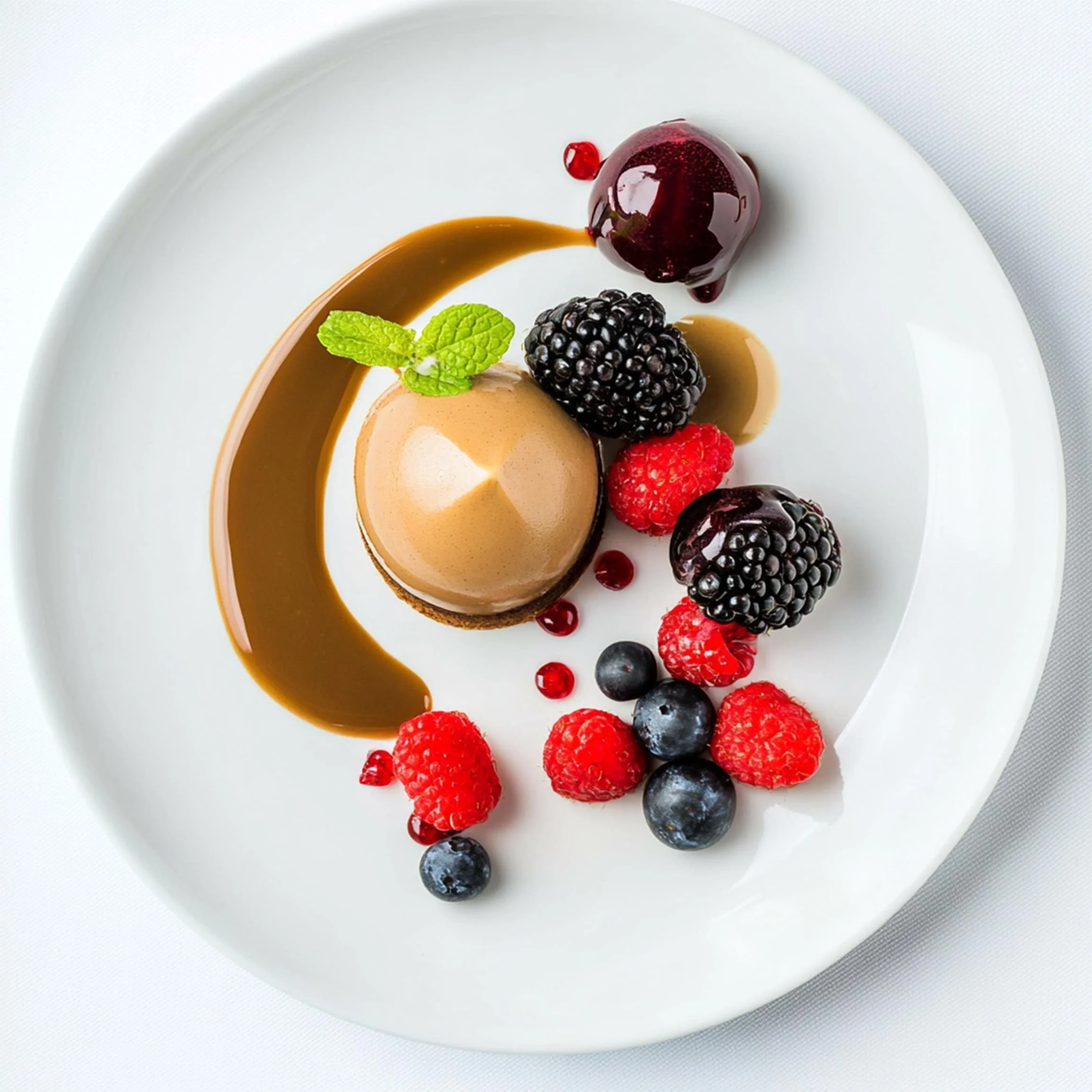 #33 INTL L&H DESSERT  — A Celebration of Sweet Flavor and Global Style. 24H × 34W Digital Art  - MWS-IDG-0033