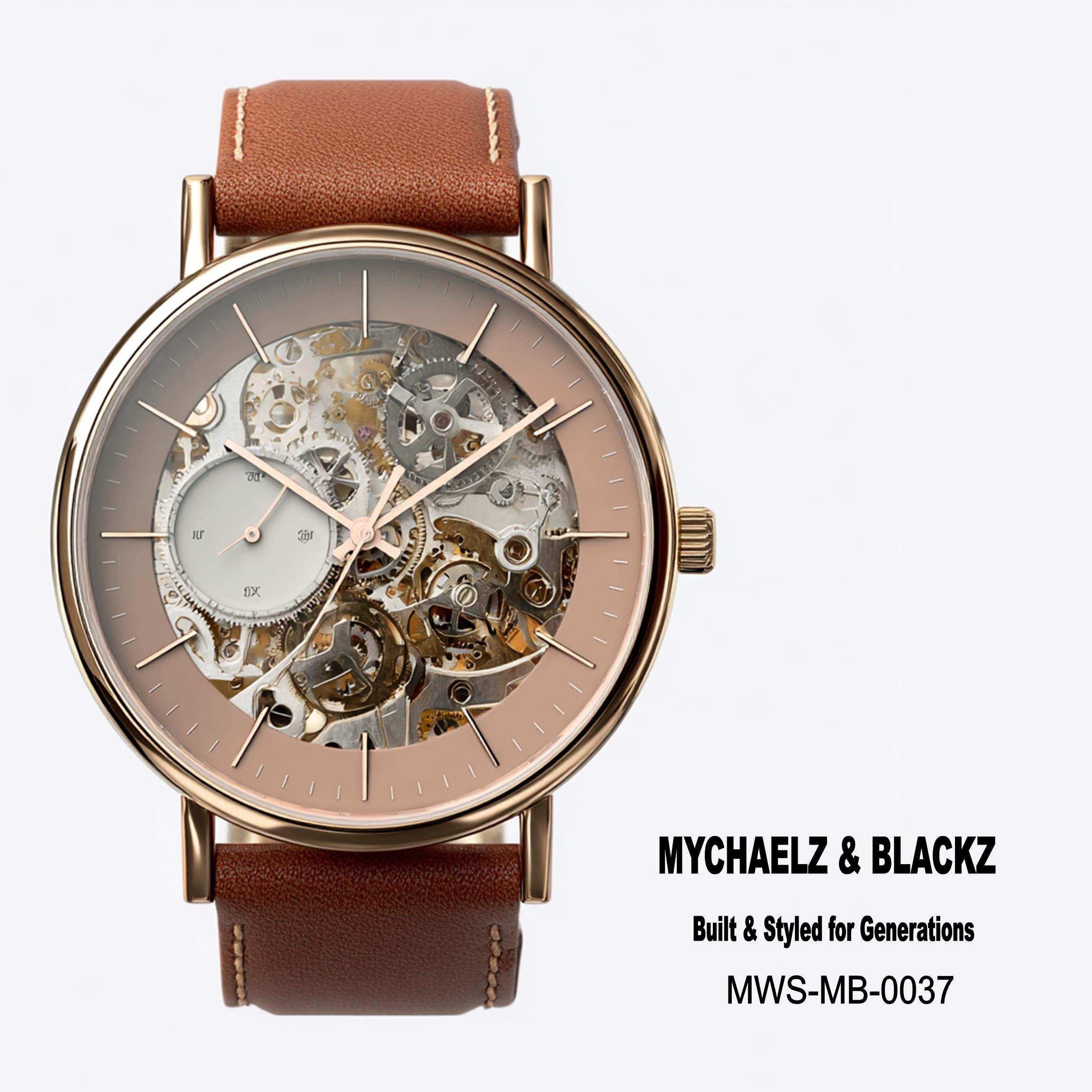 #37 Mychaelz & Blackz Watch — Built & Styled for Generations 24H × 24W Digital Art  - MWS-MB-0037