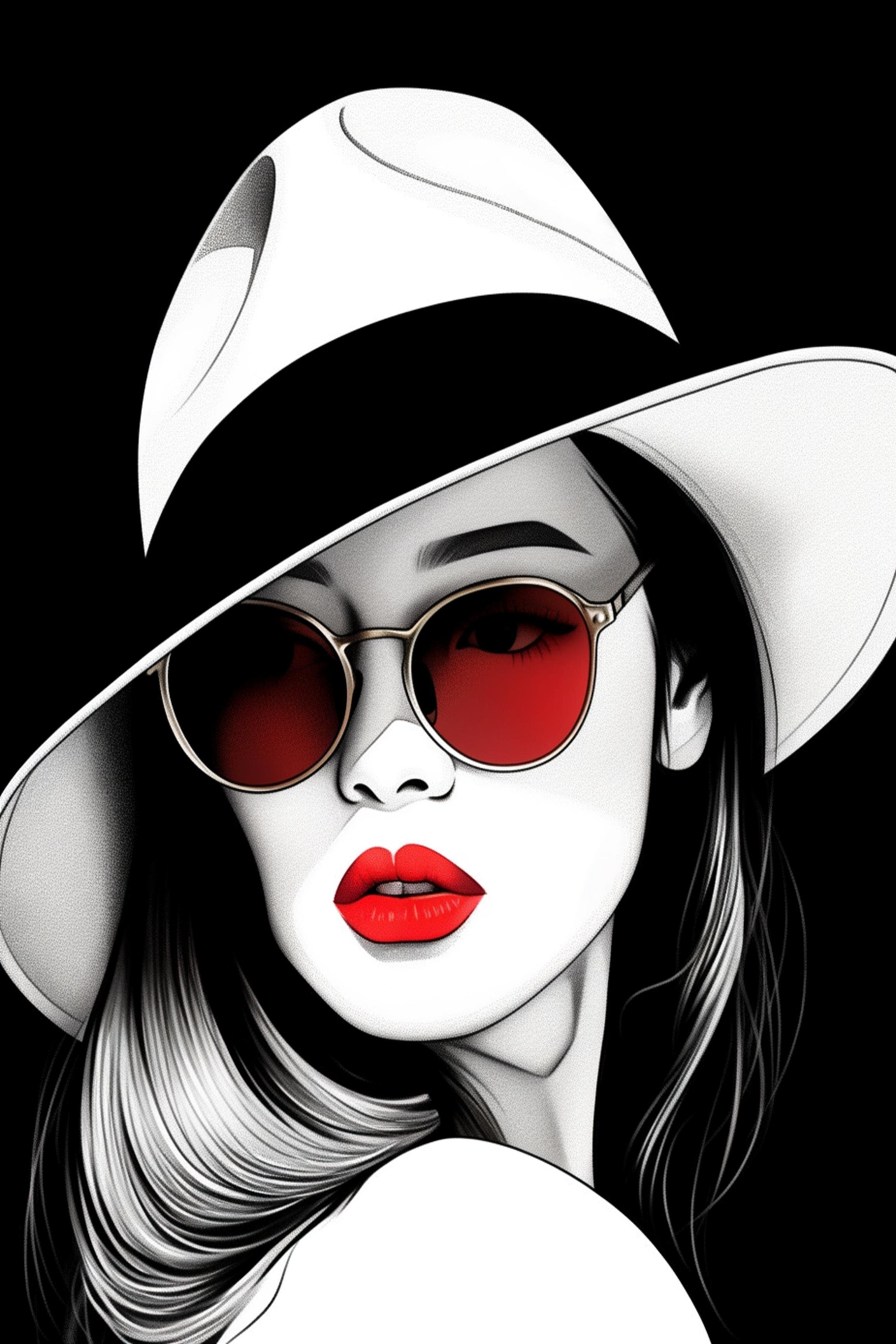 #5 ÉTERNACHIC COLLECTION — Style Changes. Elegance Remains. — 24H × 36W Digital Art — ID; MWS-ETER-005