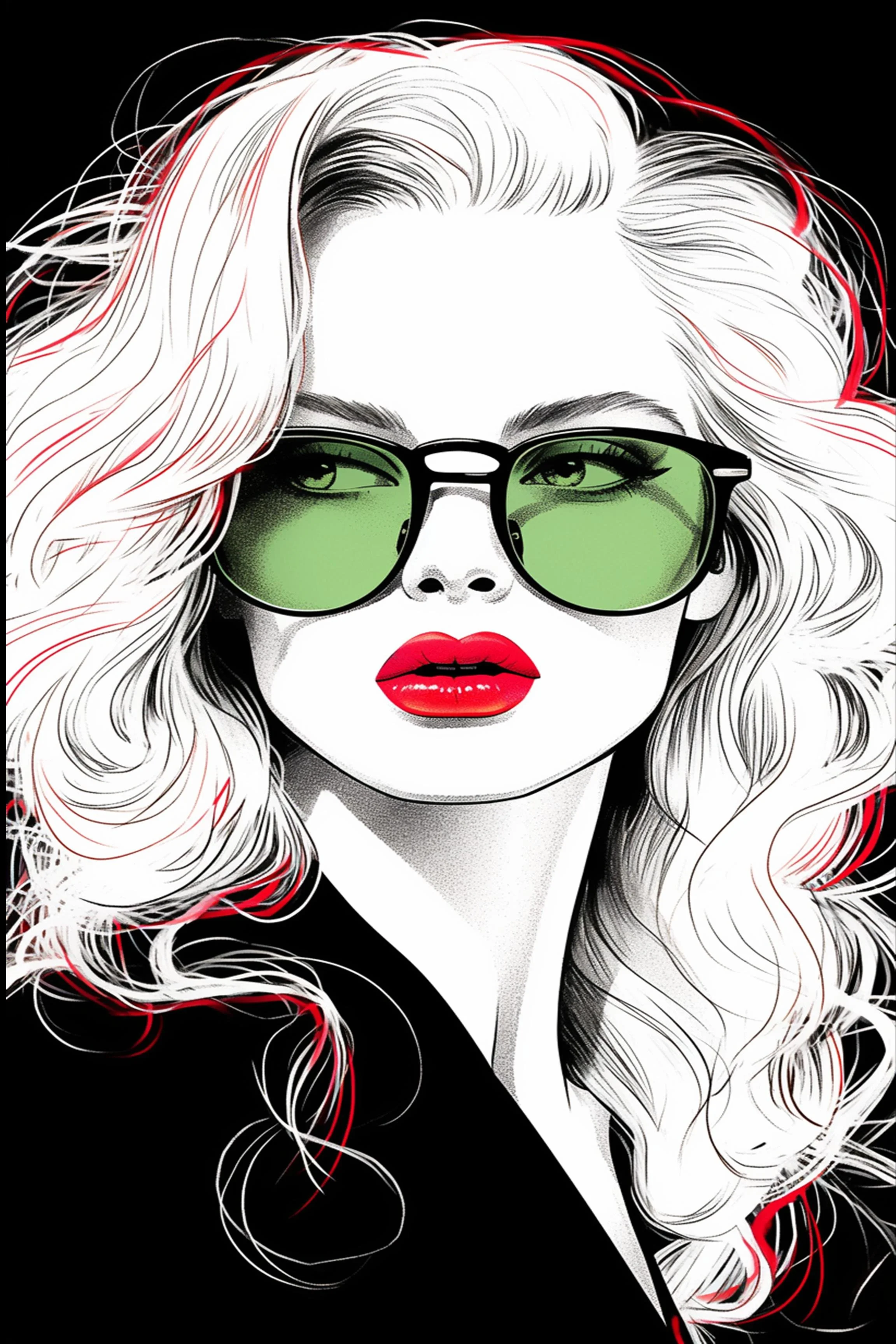#34 ÉTERNACHIC COLLECTION — Style Changes. Elegance Remains. — 24H × 36W Digital Art — ID; MWS-ETER–0034