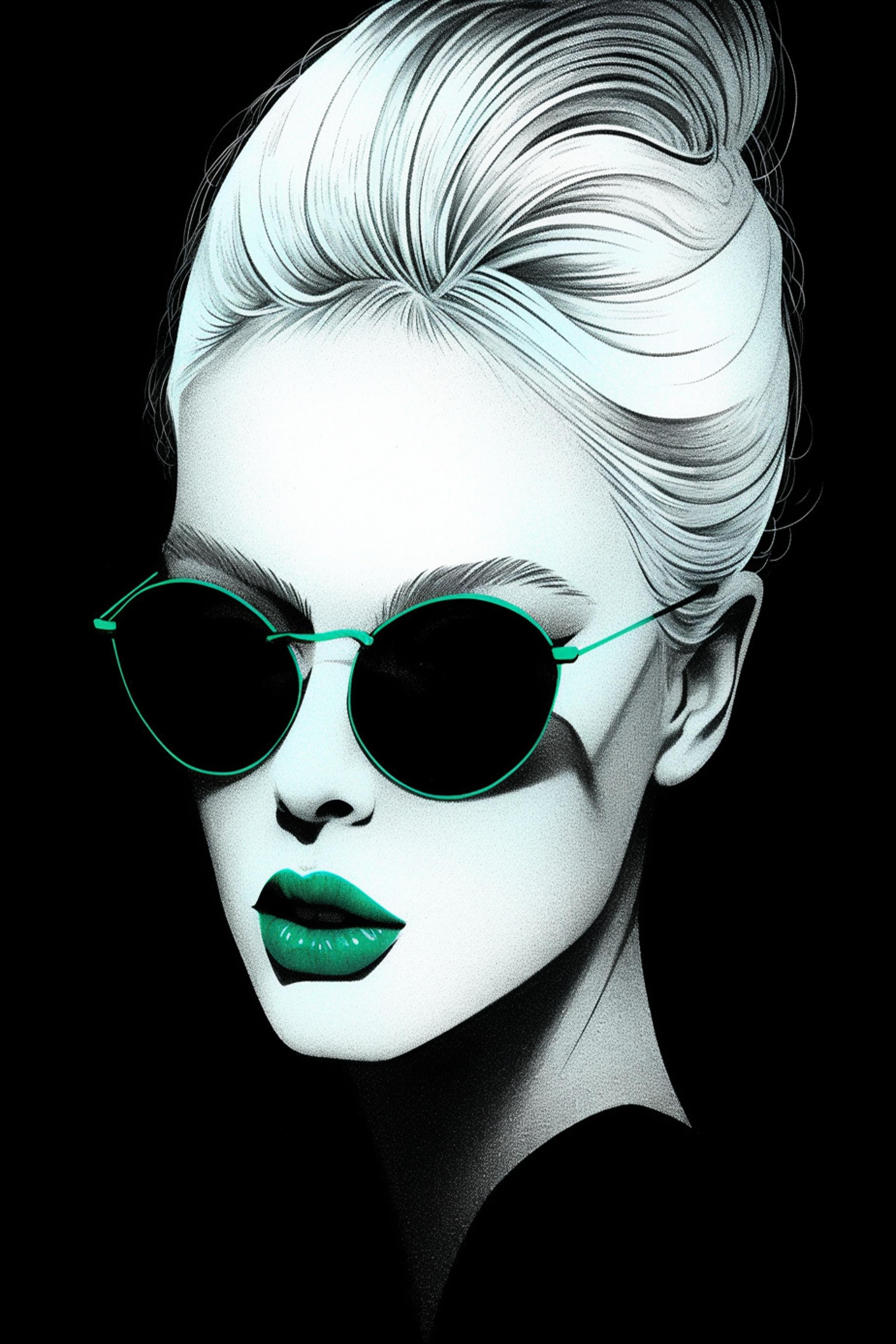 #37 ÉTERNACHIC COLLECTION — Style Changes. Elegance Remains. — 24H × 36W Digital Art — ID; MWS-ETER–0037