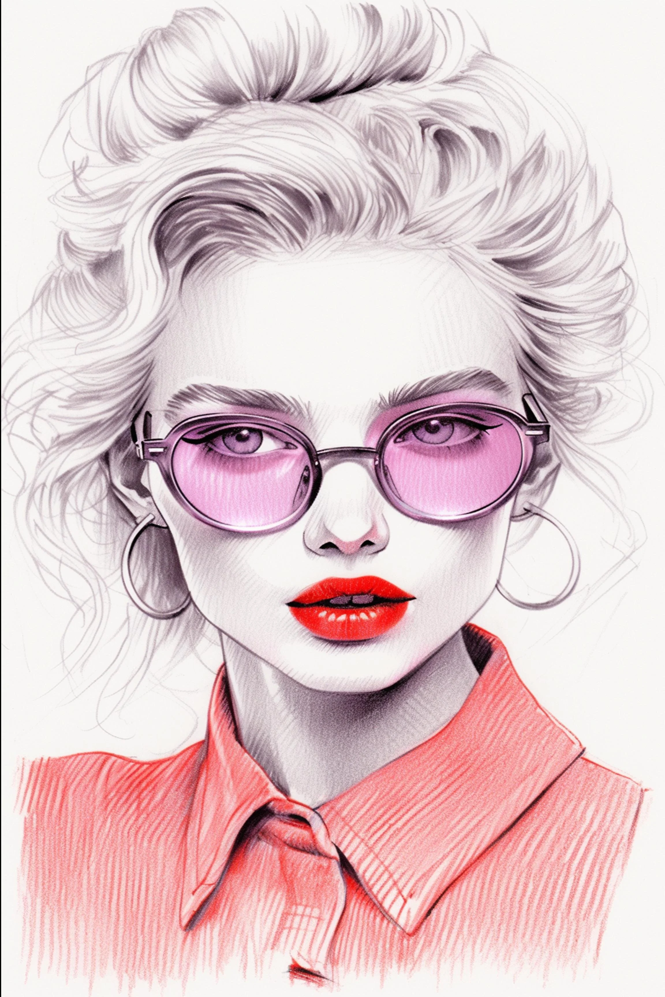 #27 ÉTERNACHIC COLLECTION — Style Changes. Elegance Remains. — 24H × 36W Digital Art — ID; MWS-ETER–0027