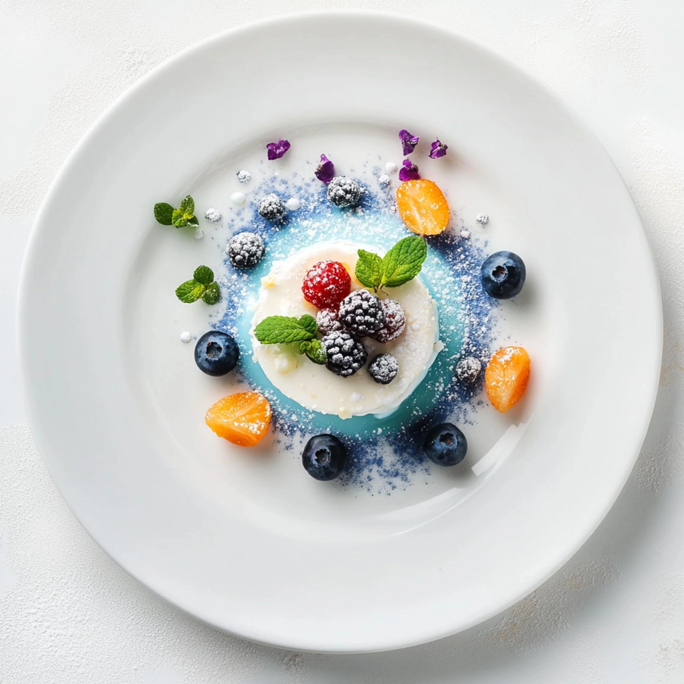 #27 INTL L&H DESSERT  — A Celebration of Sweet Flavor and Global Style. 24H × 34W Digital Art  - MWS-IDG-0027