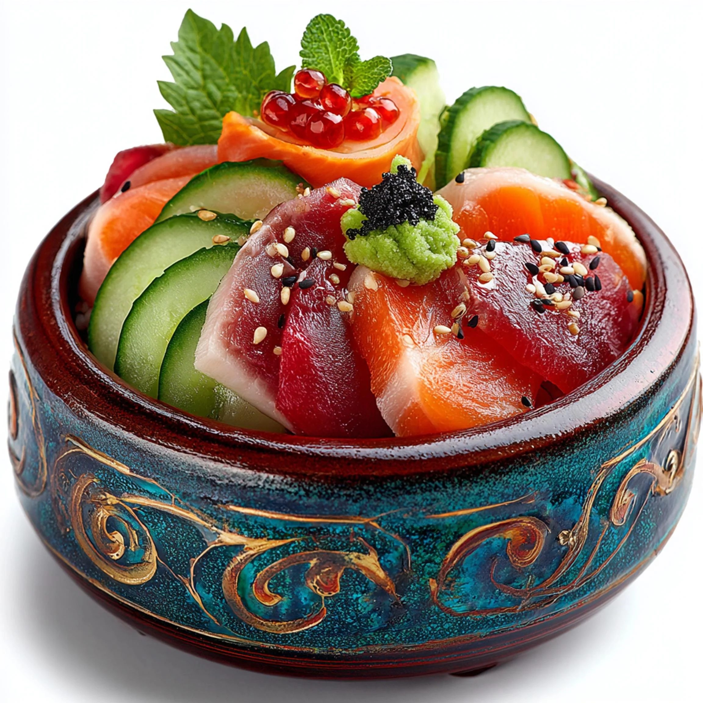 #30 Japanese Gourmet &Dessert  — A Taste of Japan, Styled Through Art. – 24H × 36W Digital Art  - MWS-JGD-0030