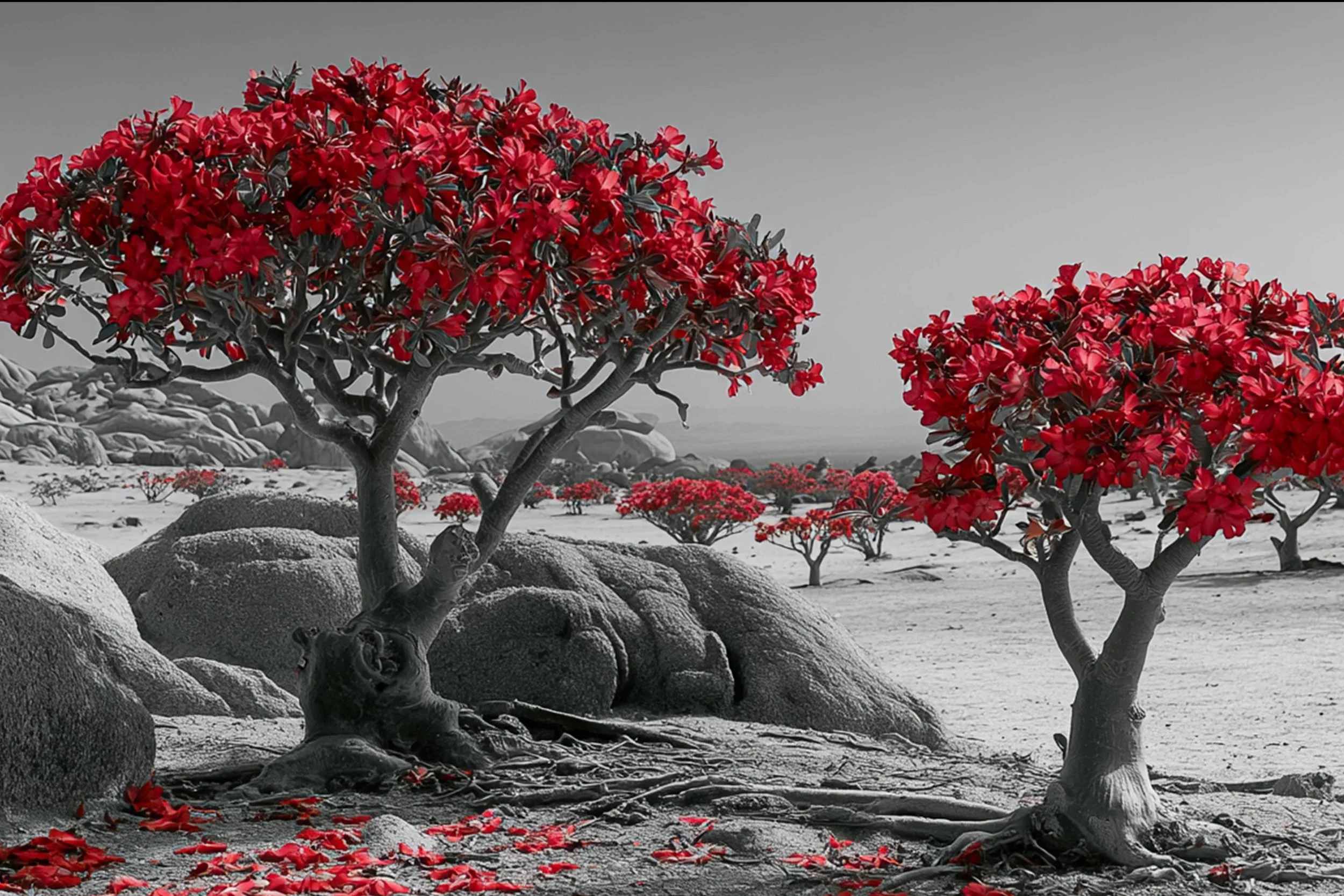 #39 BLACK & WHITE LANDSCAPE — Timeless Beauty in Every View 24W X 36H