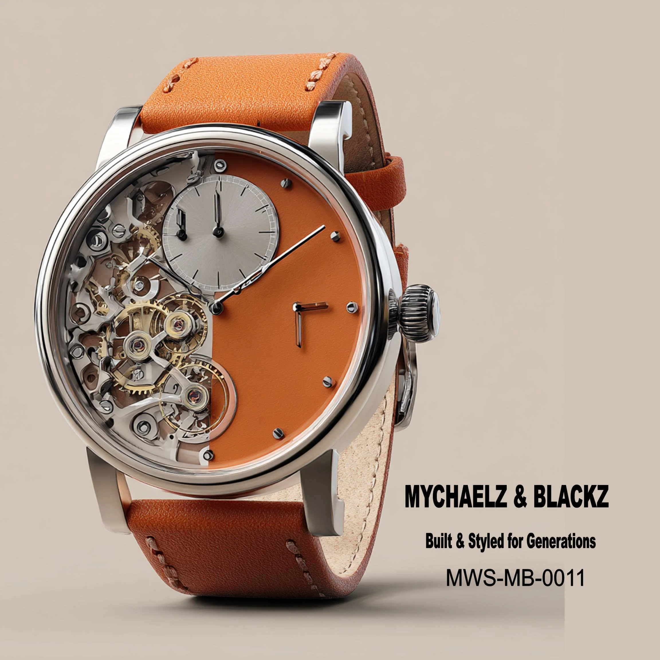 #11 Mychaelz & Blackz Watch — Built & Styled for Generations 24H × 24W Digital Art  - MWS-MB-0011