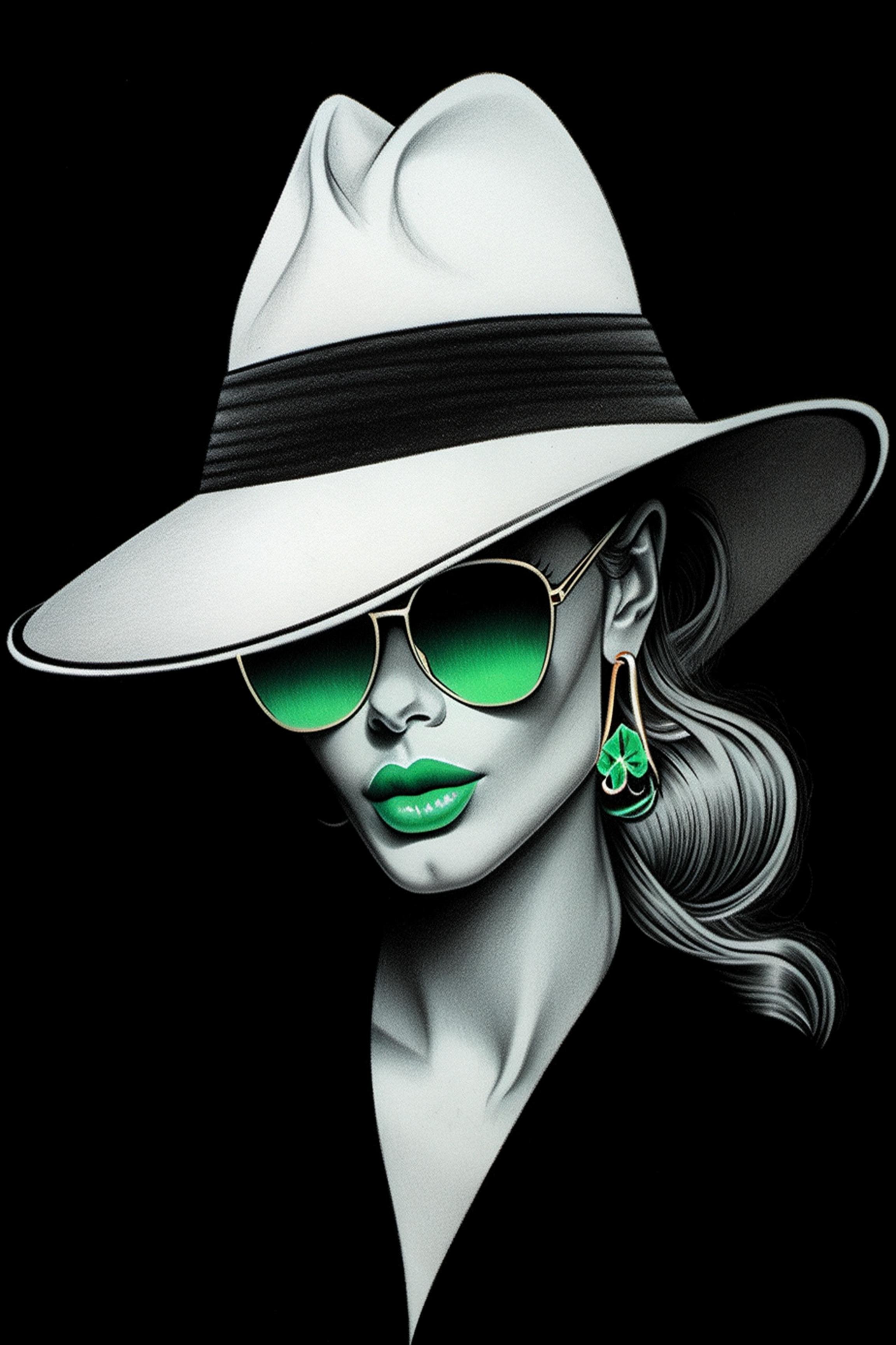 #70 ÉTERNACHIC COLLECTION — Style Changes. Elegance Remains. — 24H × 36W Digital Art — ID; MWS-ETER–0070