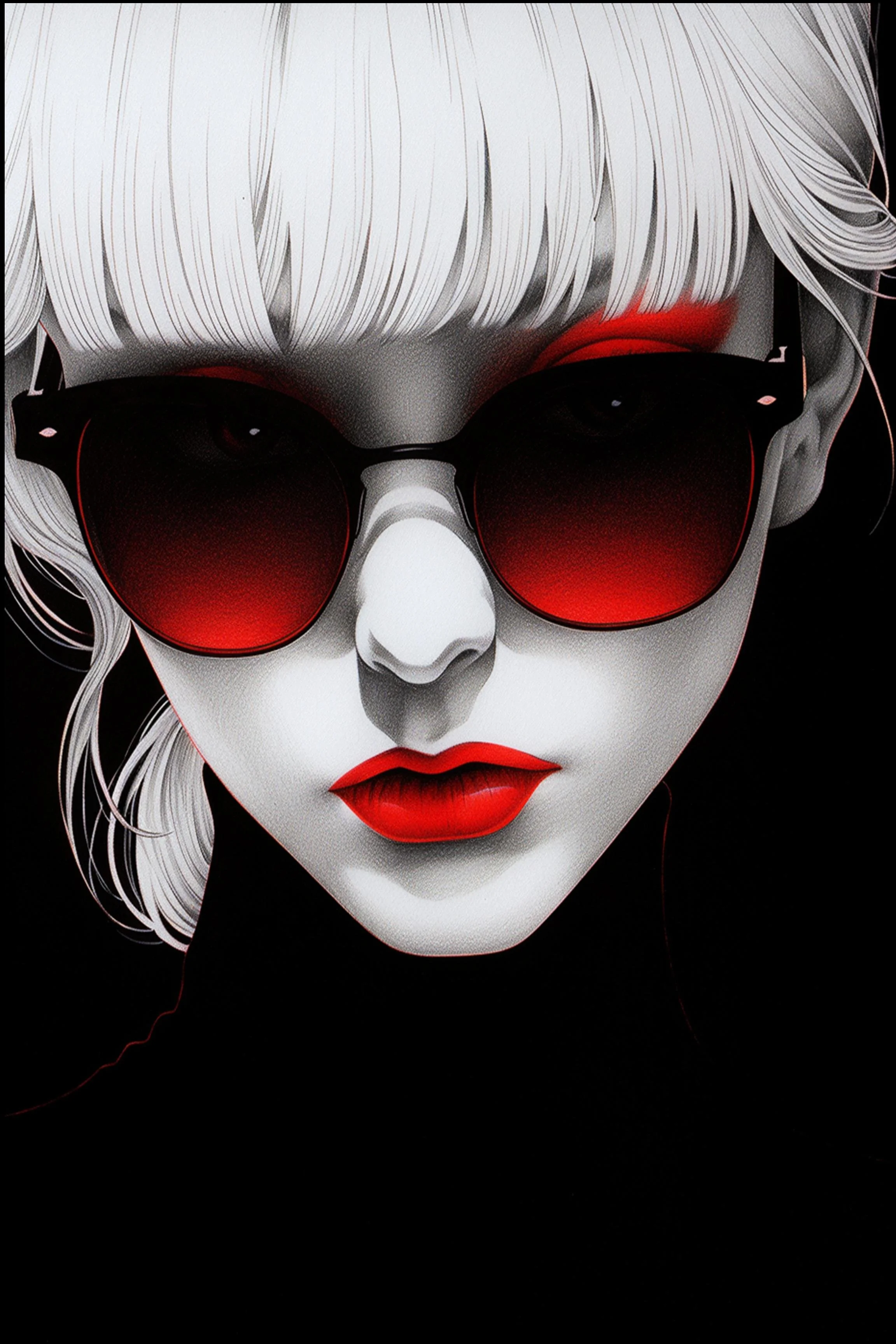 #41 ÉTERNACHIC COLLECTION — Style Changes. Elegance Remains. — 24H × 36W Digital Art — ID; MWS-ETER–0041