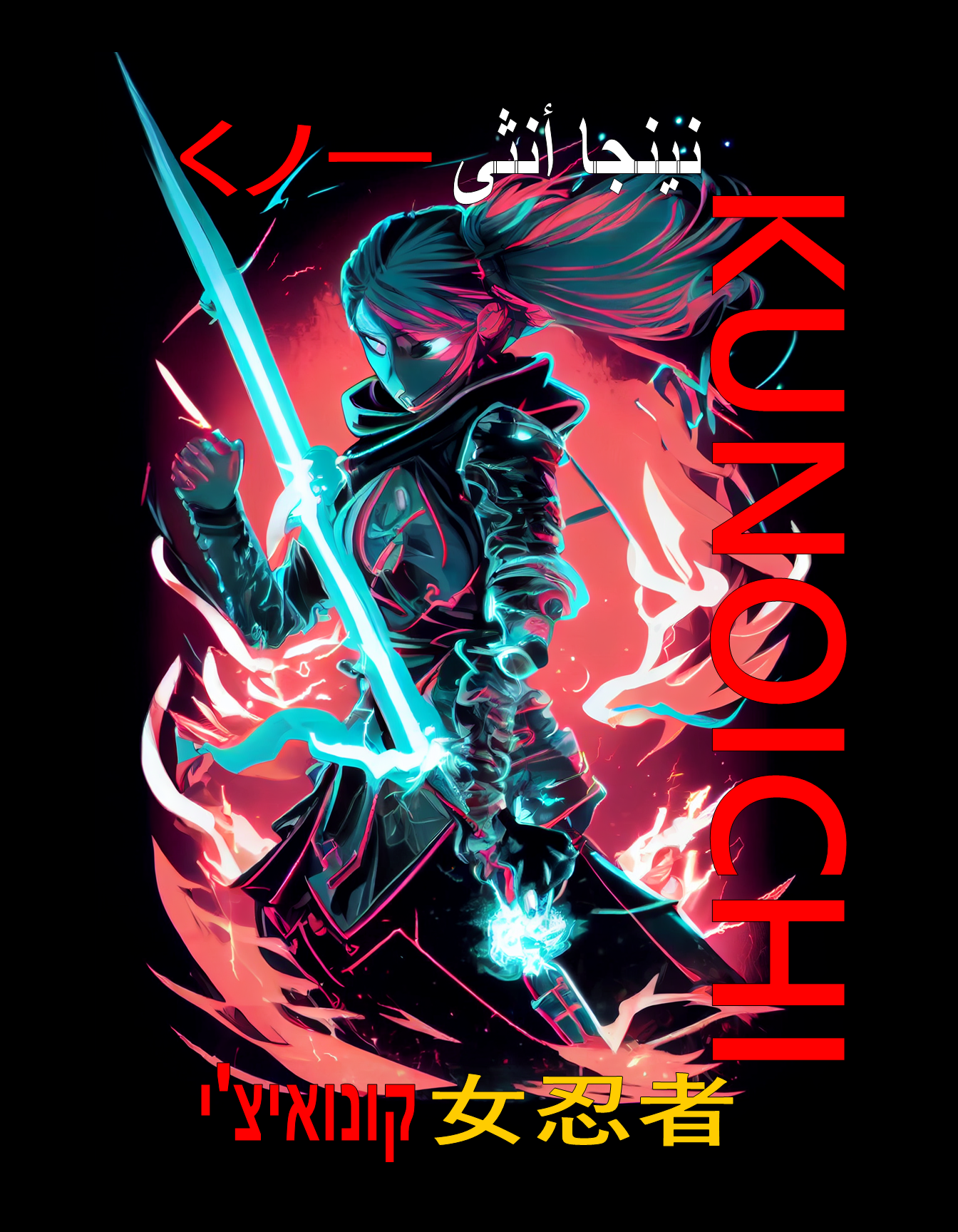 KUNOICHI FEMALE NINJA