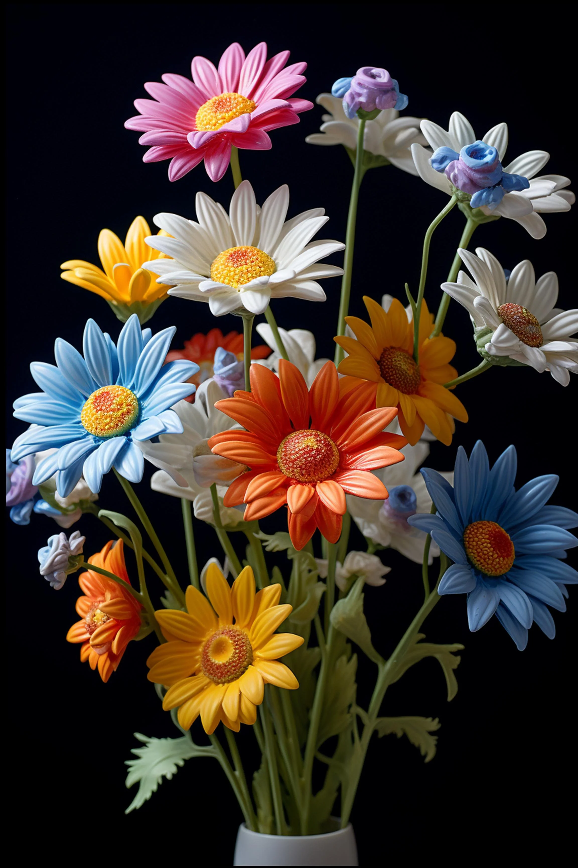 #7 FLOWER ART –  Let Nature Bloom Through Art. — 24H × 36W Digital Art Artwork ID: MWS-FLW-007