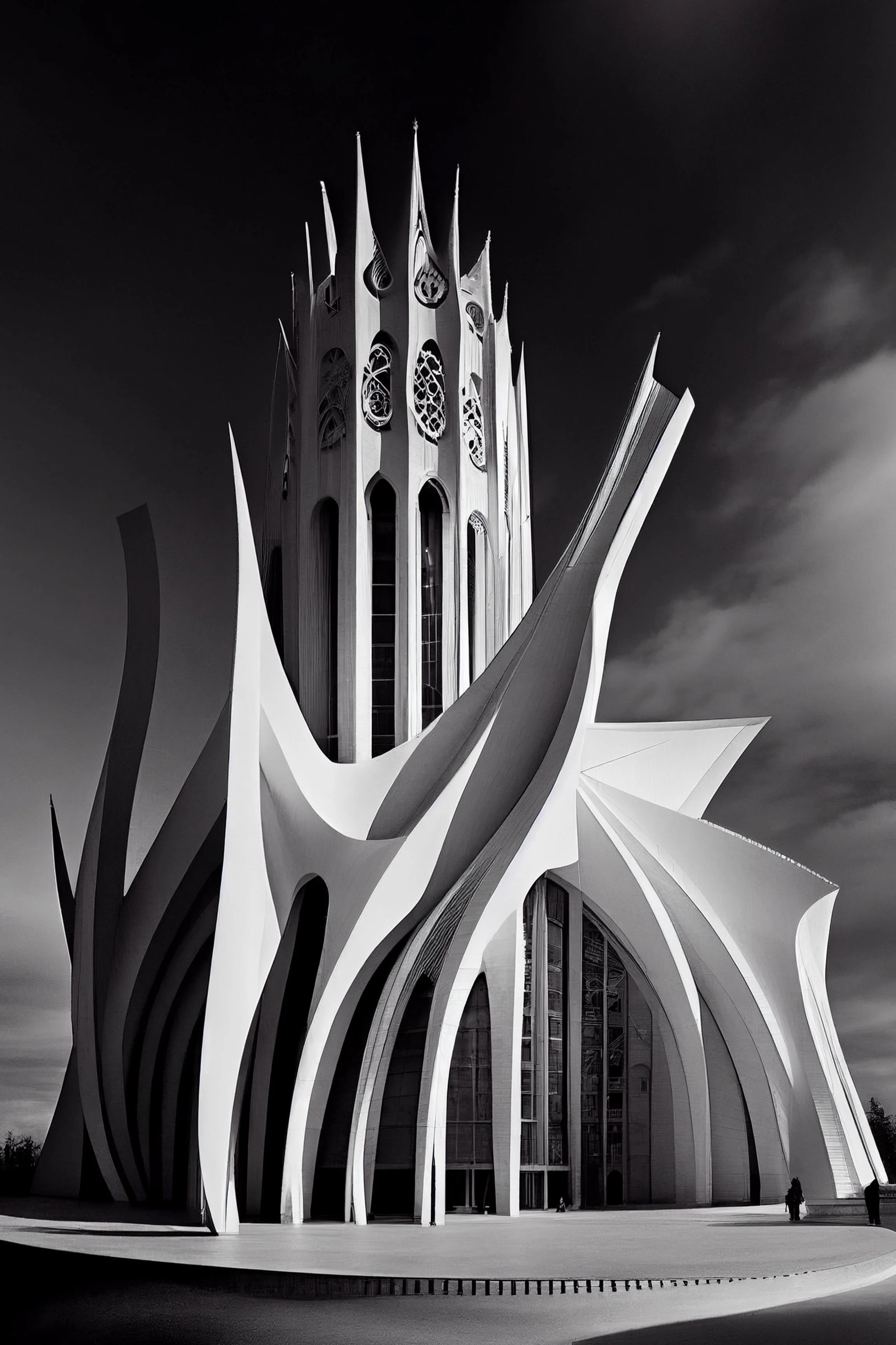 #10 ATLAS ETERNA COLLECTION  — Beyond Borders. Beyond Time. Beyond Imagination. — 24H × 36W Digital Art — ID; MWS-CHURCH–-0010