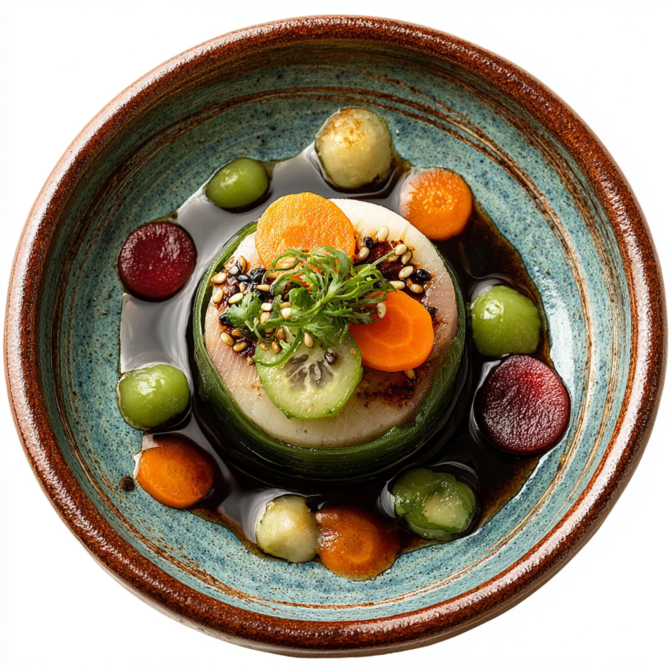 #39 Japanese Gourmet &Dessert  — A Taste of Japan, Styled Through Art. – 24H × 36W Digital Art  - MWS-JGD-0039