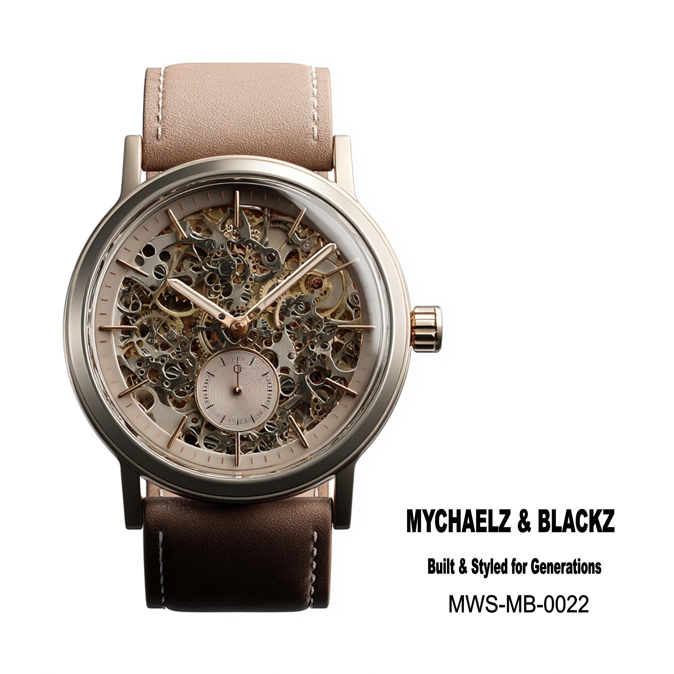 #22 Mychaelz & Blackz Watch — Built & Styled for Generations 24H × 24W Digital Art  - MWS-MB-0022