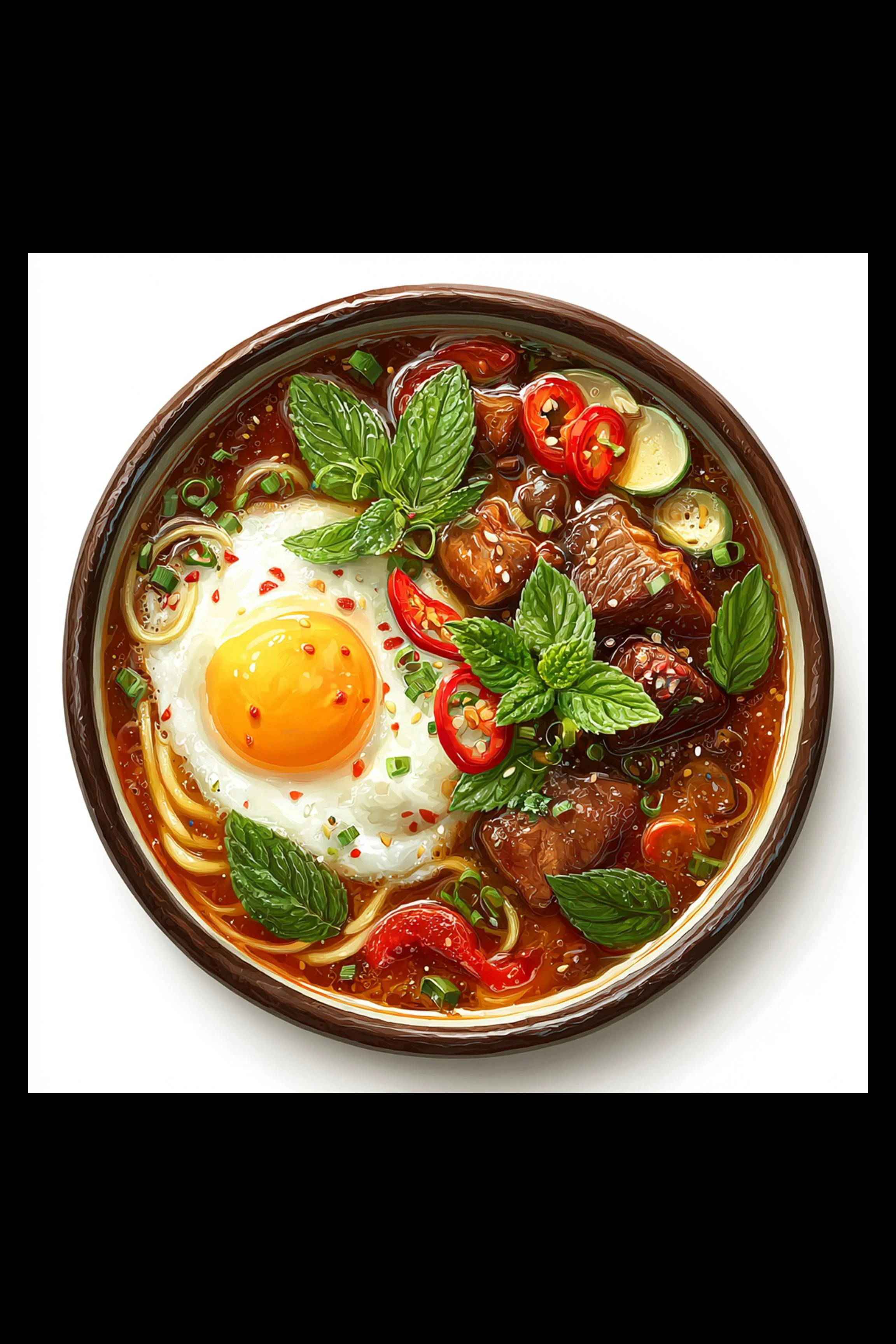 #37 Vietnamese Gourmet & Dessert — A Taste of Vietnam, Celebrated Through Art. — 24H × 24W Digital Art - MWS-VGD-0037