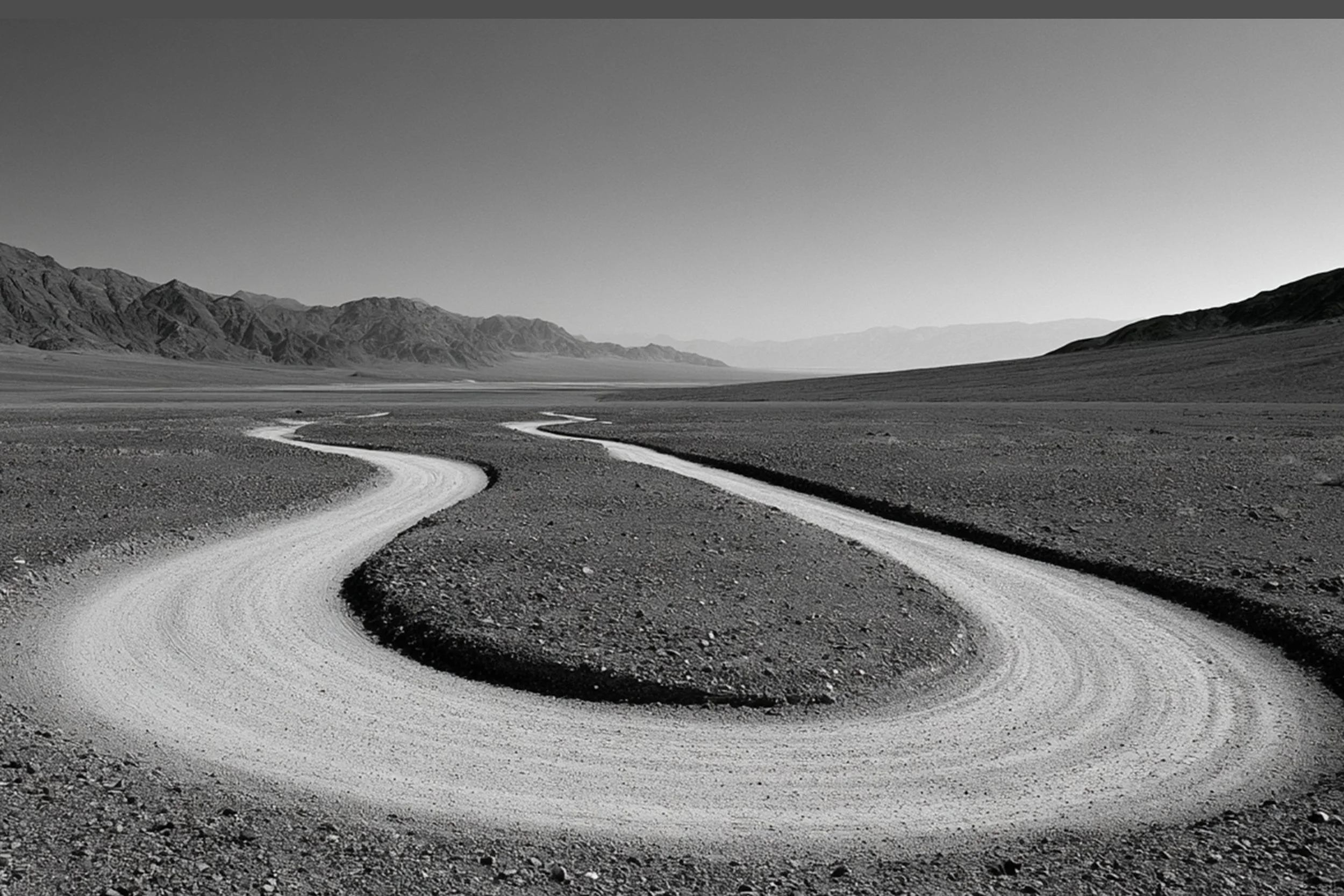 #42 BLACK & WHITE LANDSCAPE — Timeless Beauty in Every View 24W X 36H