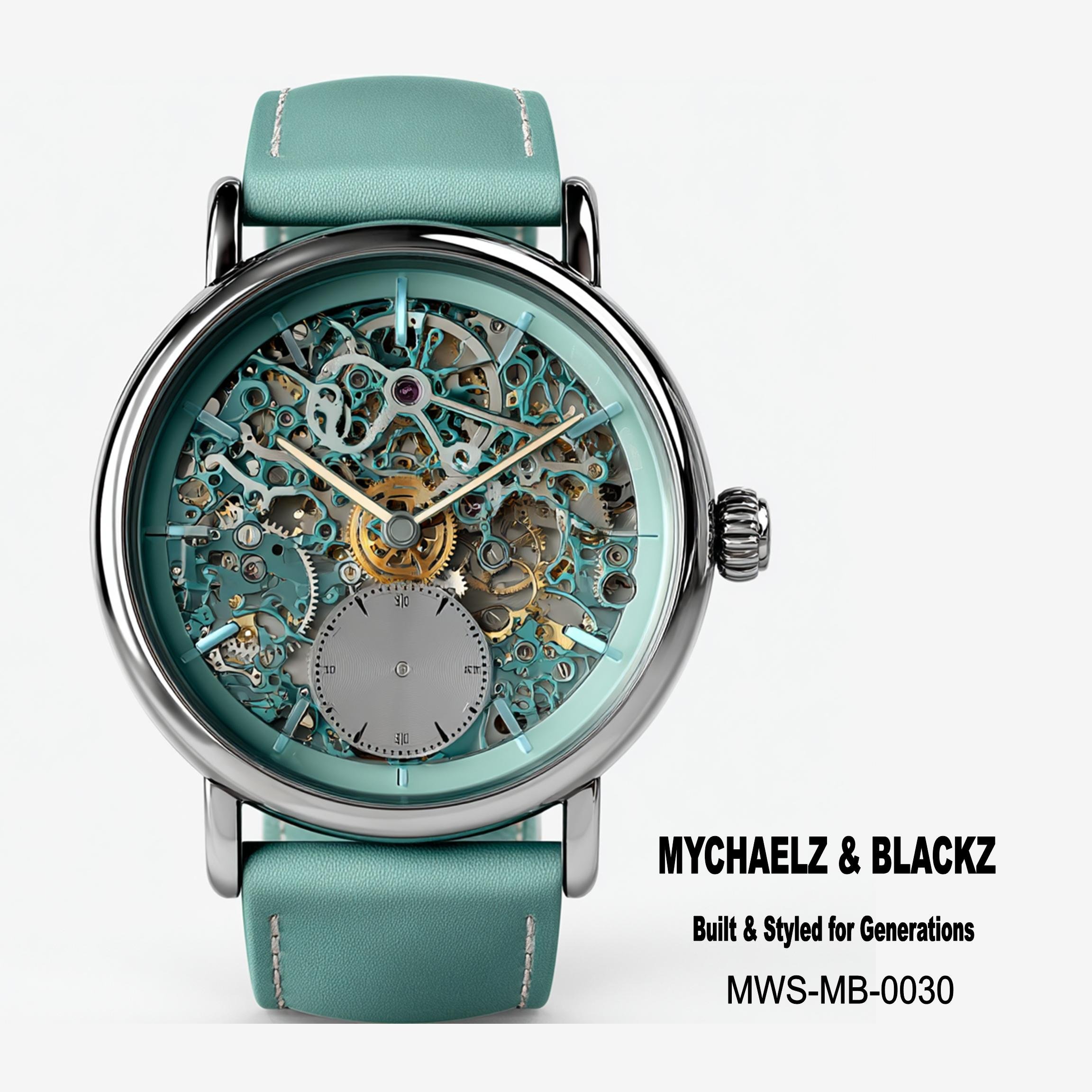 #30 Mychaelz & Blackz Watch — Built & Styled for Generations 24H × 24W Digital Art  - MWS-MB-0030