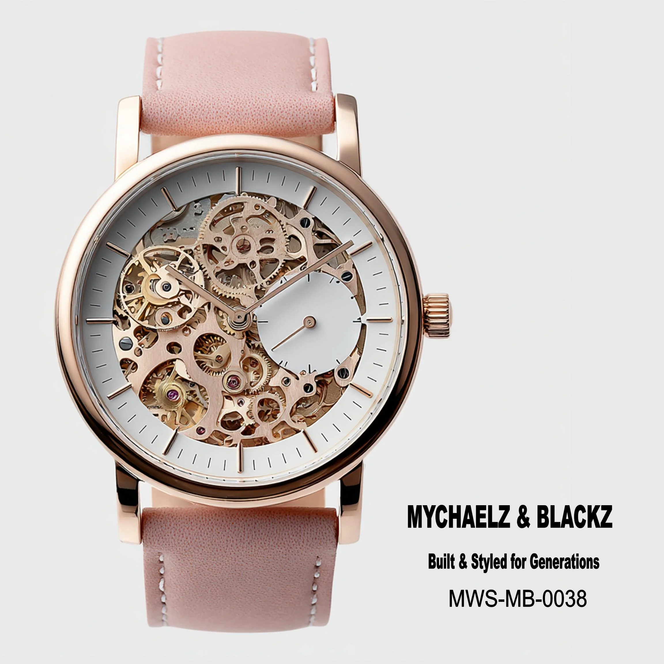 #38 Mychaelz & Blackz Watch — Built & Styled for Generations 24H × 24W Digital Art  - MWS-MB-0038
