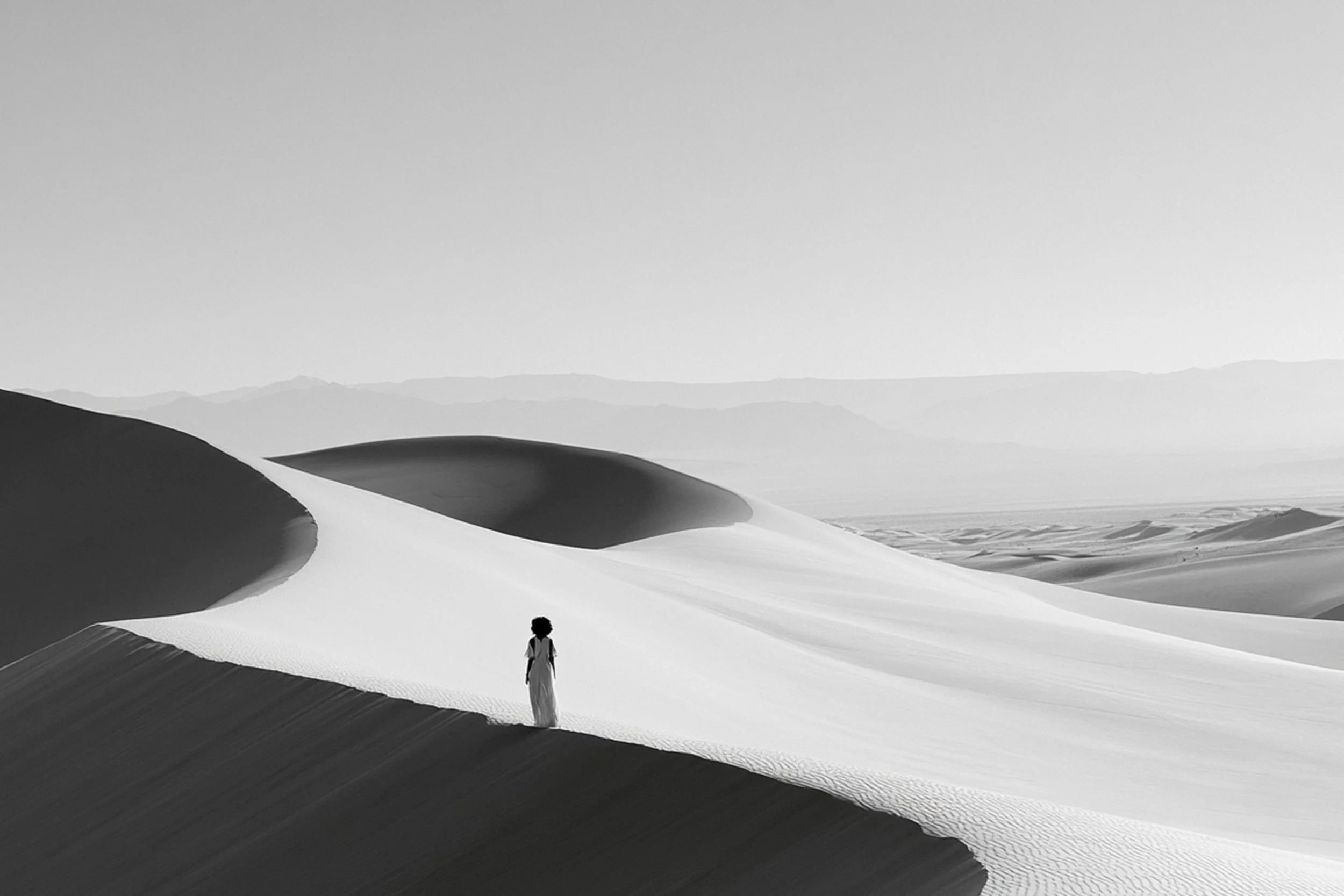#31 BLACK & WHITE LANDSCAPE — Timeless Beauty in Every View 24W X 36H