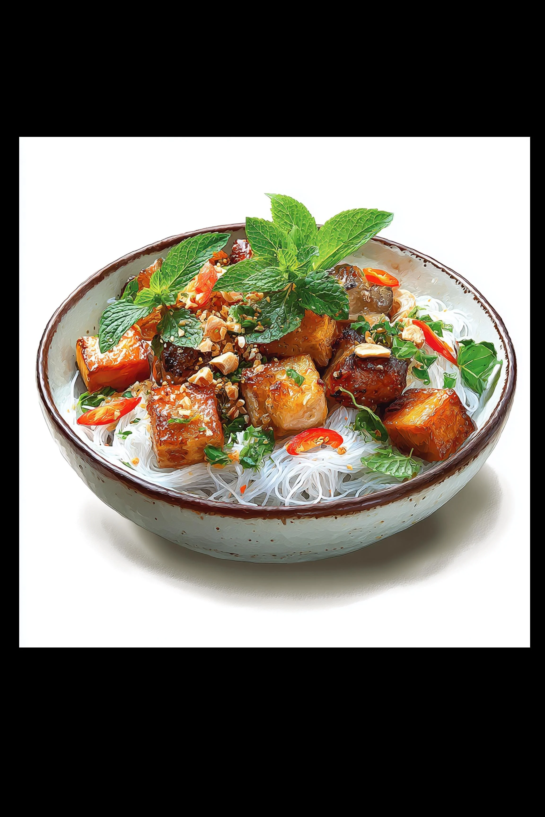 #24 Vietnamese Gourmet & Dessert — A Taste of Vietnam, Celebrated Through Art. — 24H × 24W Digital Art - MWS-VGD-0024