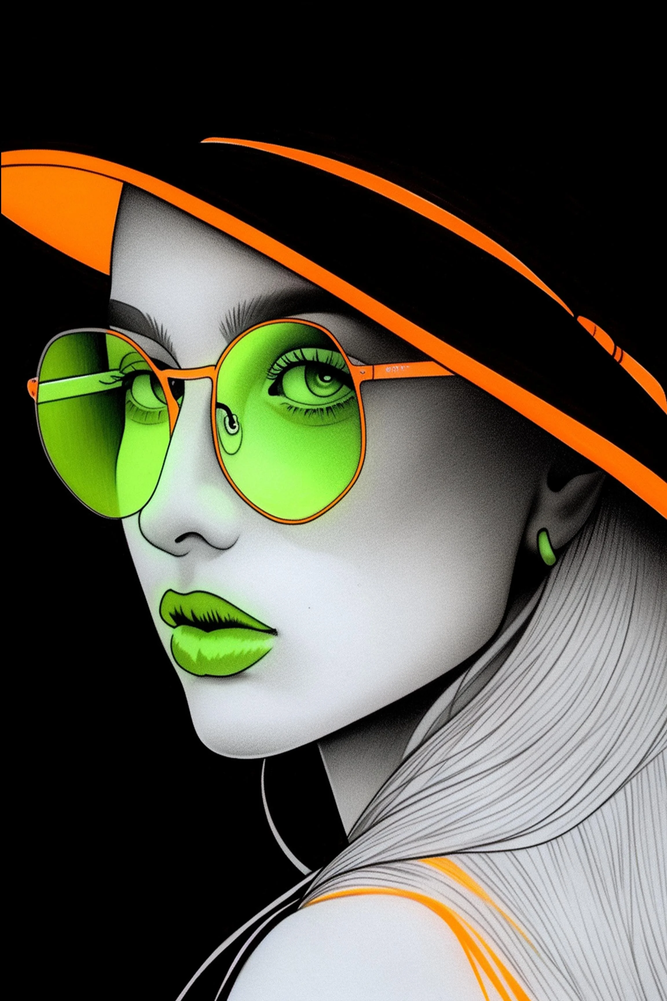 #61 ÉTERNACHIC COLLECTION — Style Changes. Elegance Remains. — 24H × 36W Digital Art — ID; MWS-ETER–0061