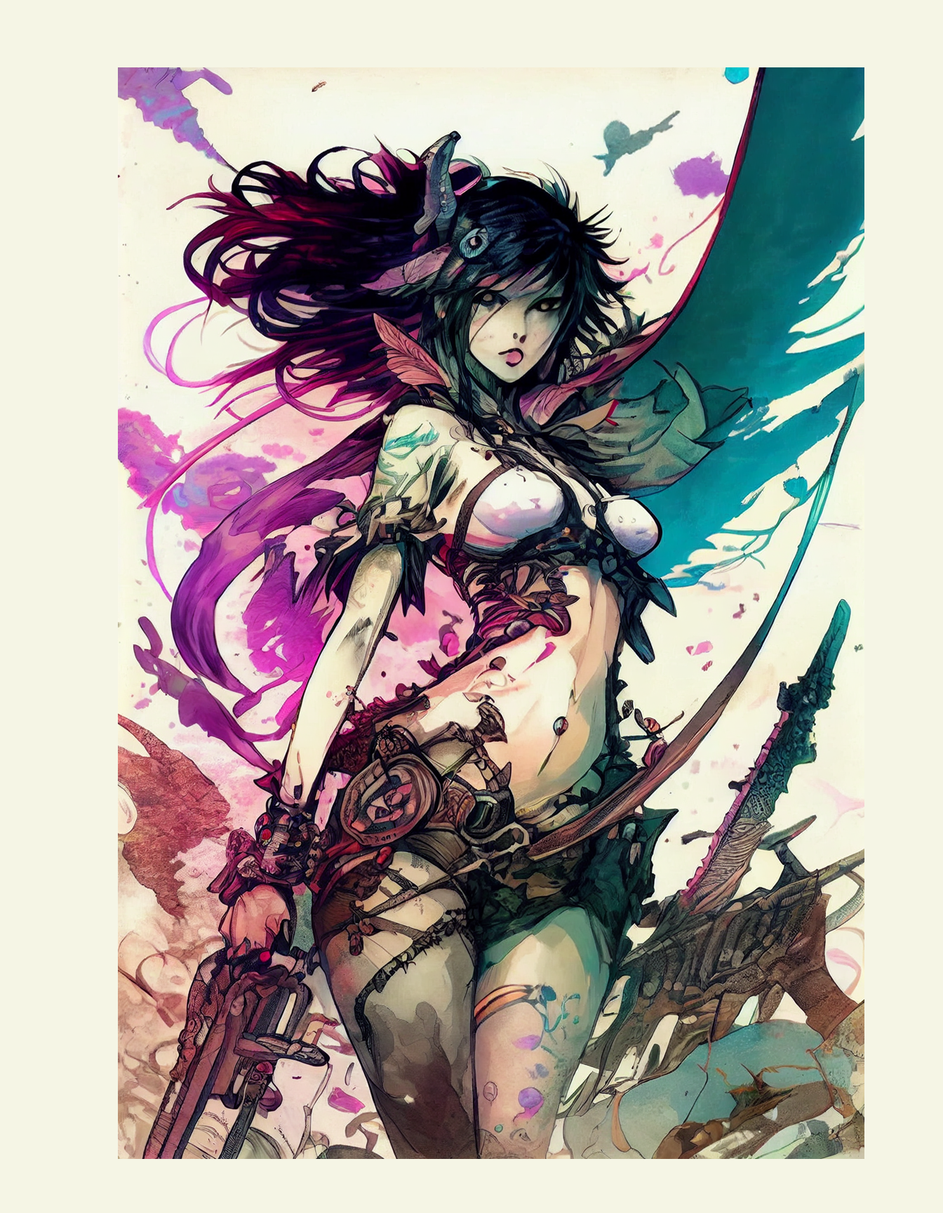 ONNA-MUSHAZ  FEMALE WARRIOR  VOL 8 BY MYCHAEL WONG  1.png
