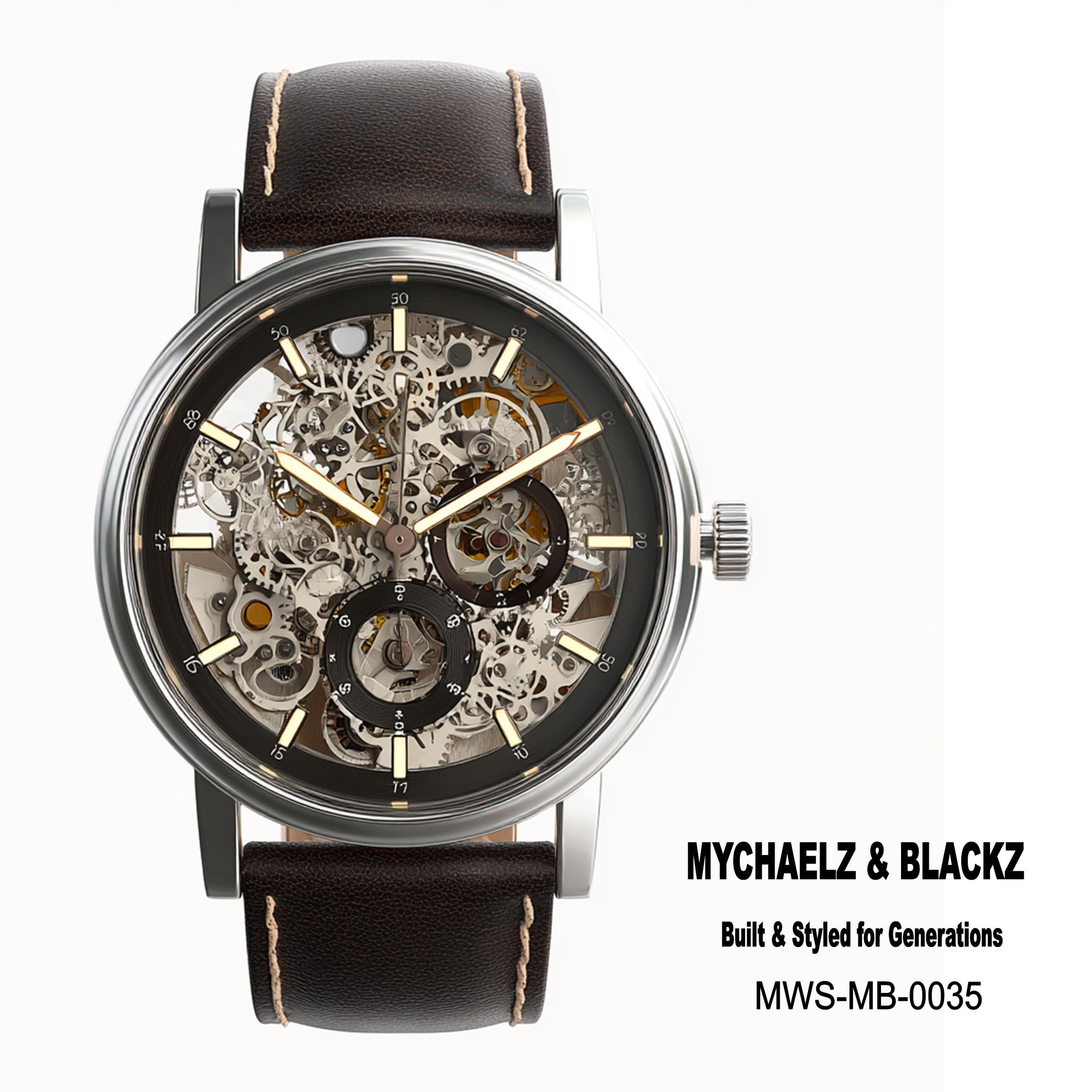 #35 Mychaelz & Blackz Watch — Built & Styled for Generations 24H × 24W Digital Art  - MWS-MB-0035