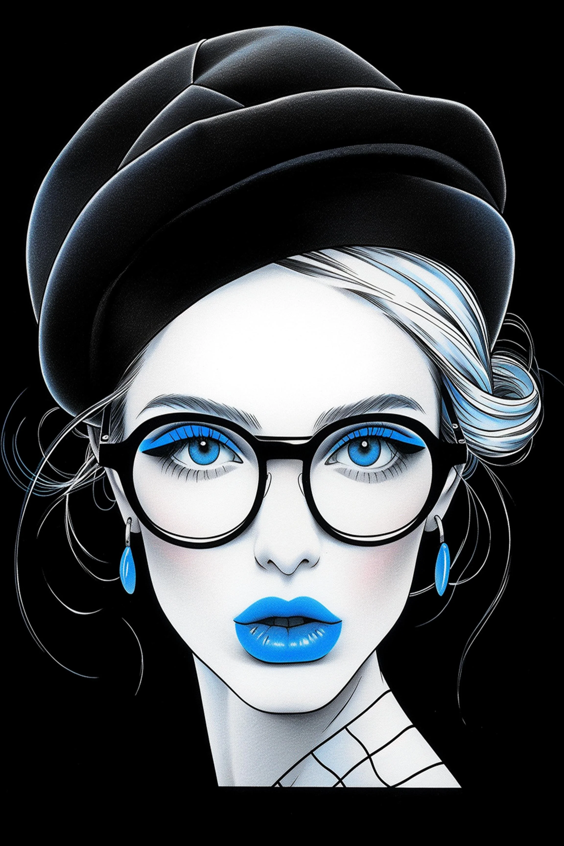 #89 ÉTERNACHIC COLLECTION — Style Changes. Elegance Remains. — 24H × 36W Digital Art — ID; MWS-ETER–0089
