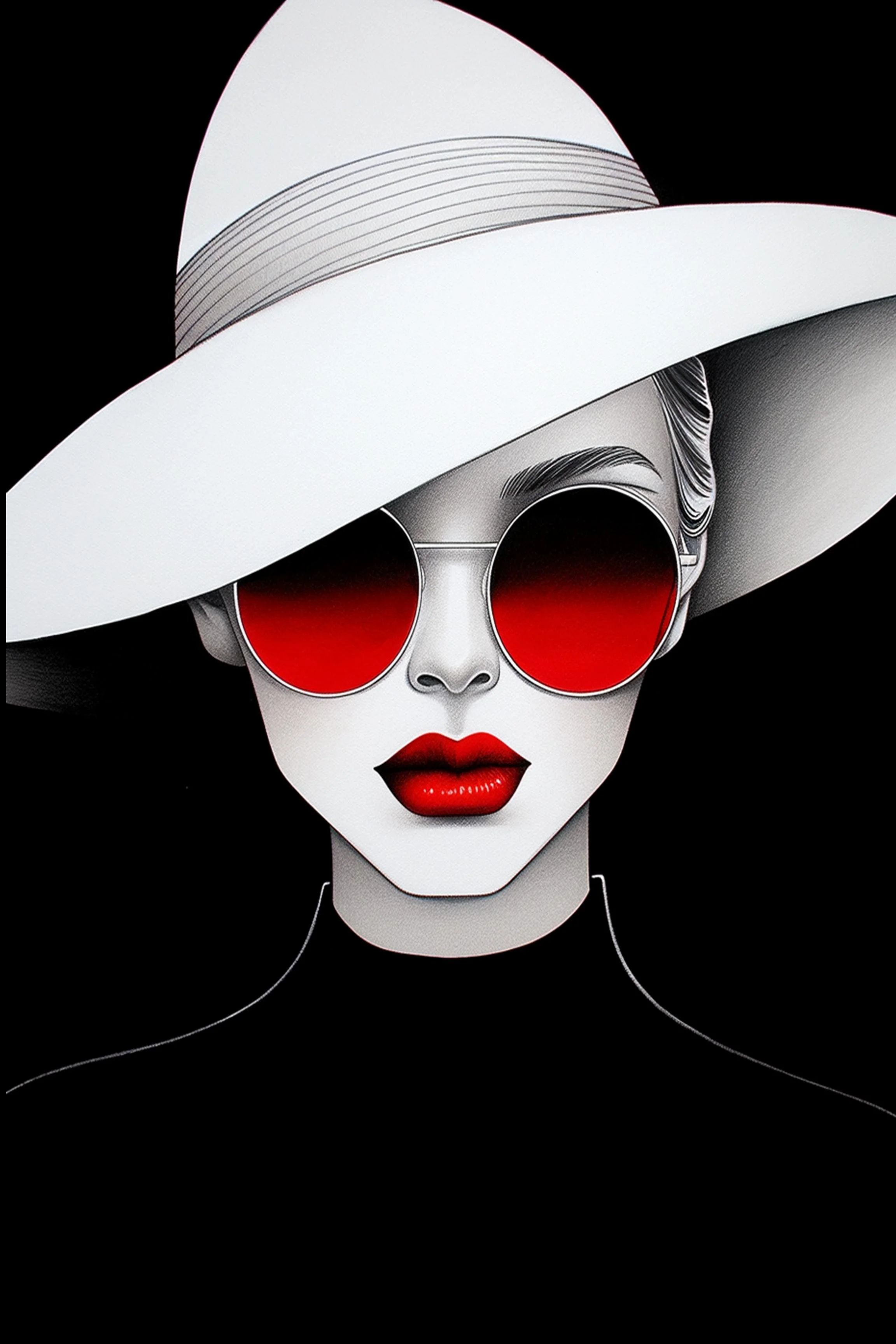 #15 ÉTERNACHIC COLLECTION — Style Changes. Elegance Remains. — 24H × 36W Digital Art — ID; MWS-ETER–0015