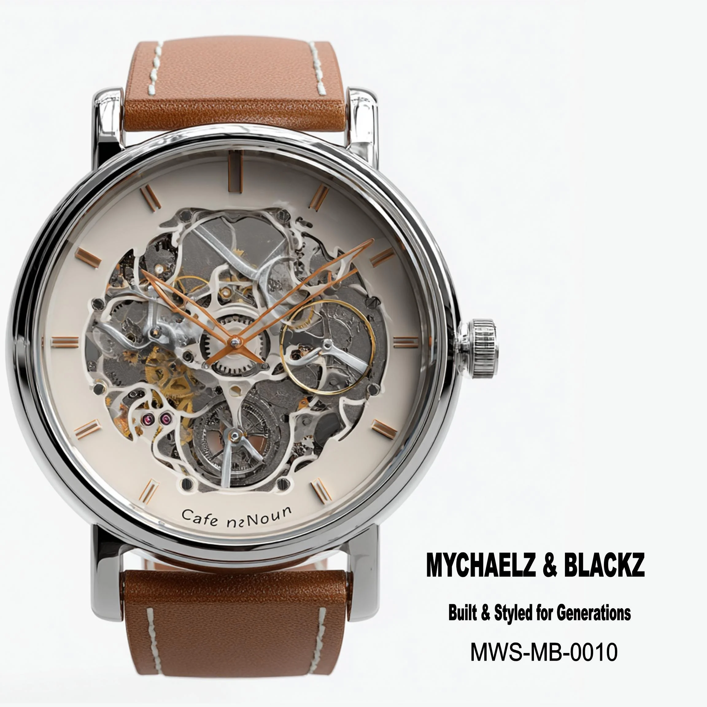 #10 Mychaelz & Blackz Watch — Built & Styled for Generations 24H × 24W Digital Art  - MWS-MB-0010