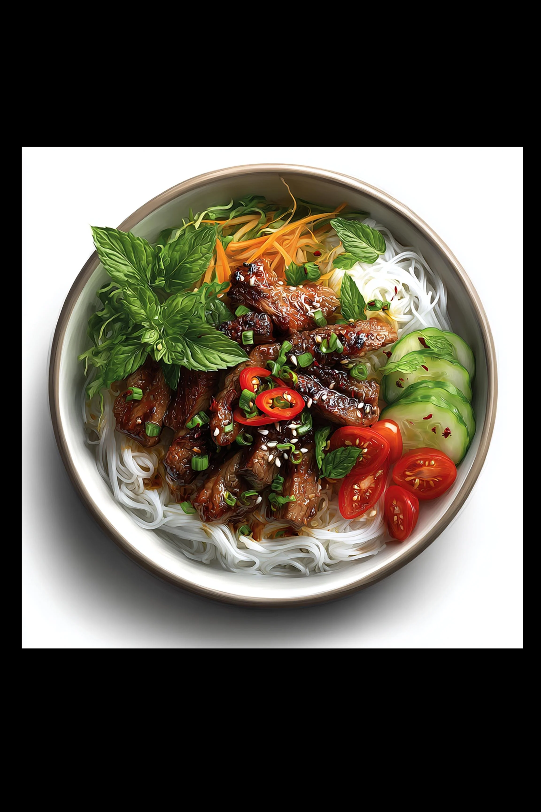 #30 Vietnamese Gourmet & Dessert — A Taste of Vietnam, Celebrated Through Art. — 24H × 24W Digital Art - MWS-VGD-0030