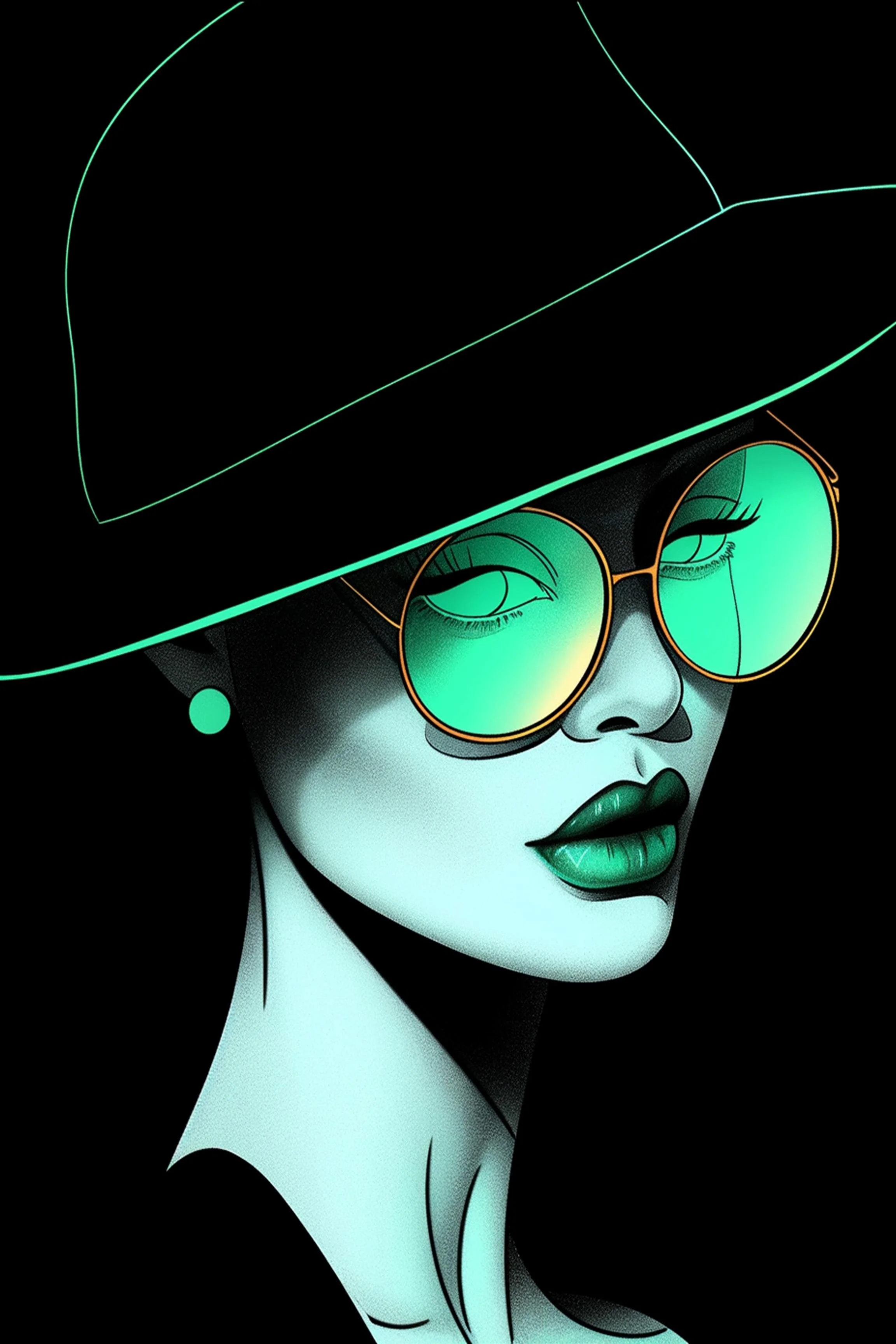 #65 ÉTERNACHIC COLLECTION — Style Changes. Elegance Remains. — 24H × 36W Digital Art — ID; MWS-ETER–0065
