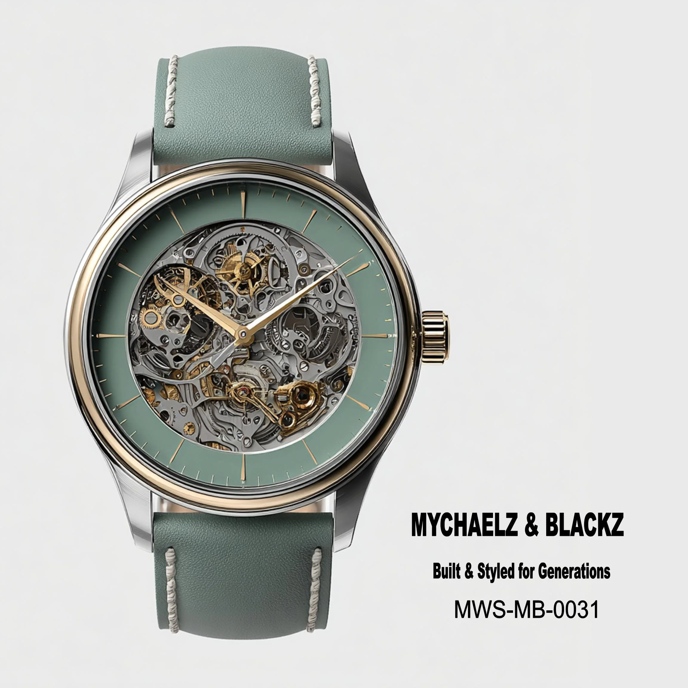 #31 Mychaelz & Blackz Watch — Built & Styled for Generations 24H × 24W Digital Art  - MWS-MB-0031