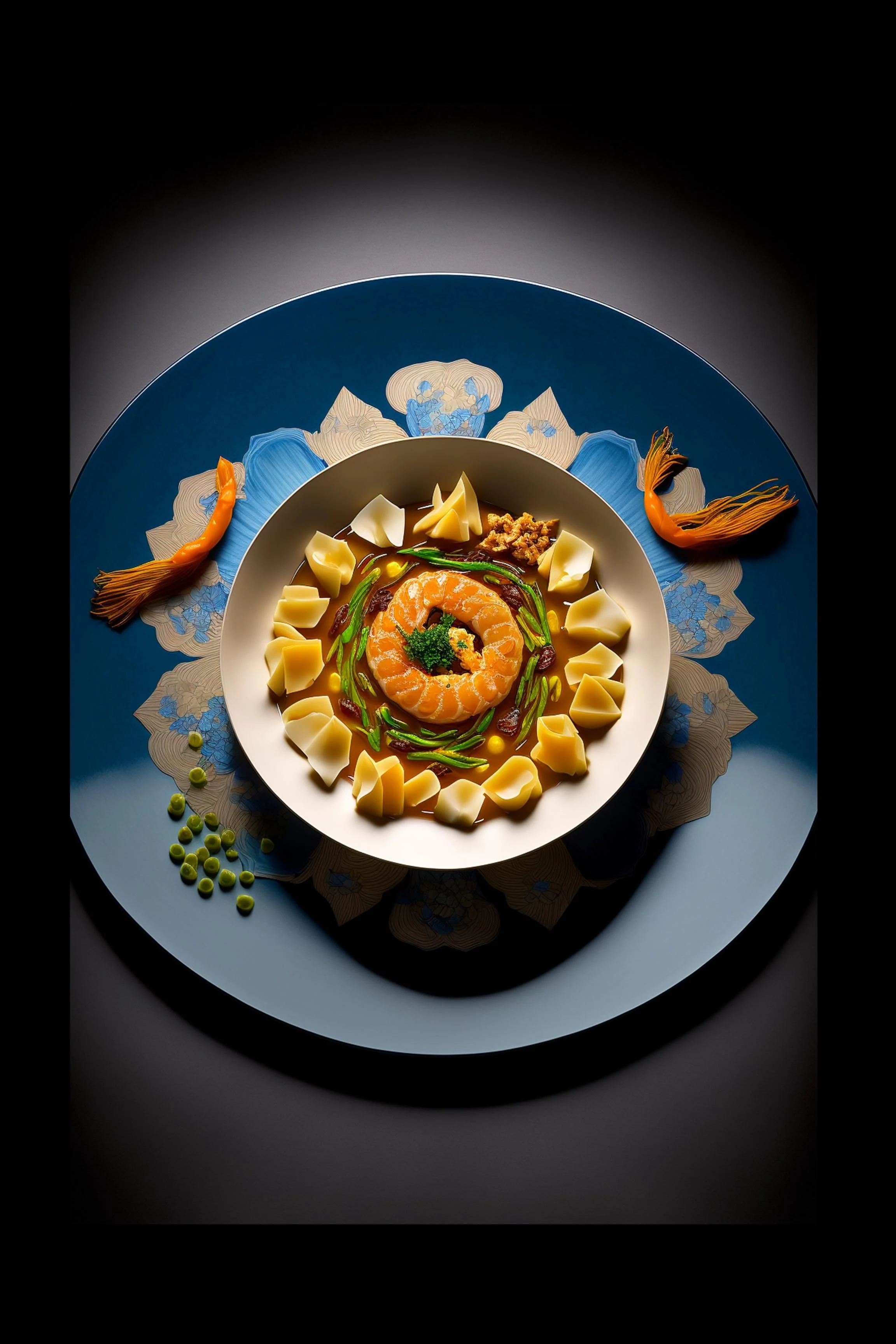 #10 International Dessert & Gourmet — A Celebration of Sweet Flavor and Global Style. 24H × 36W Digital Art  - MWS-INTL-0010
