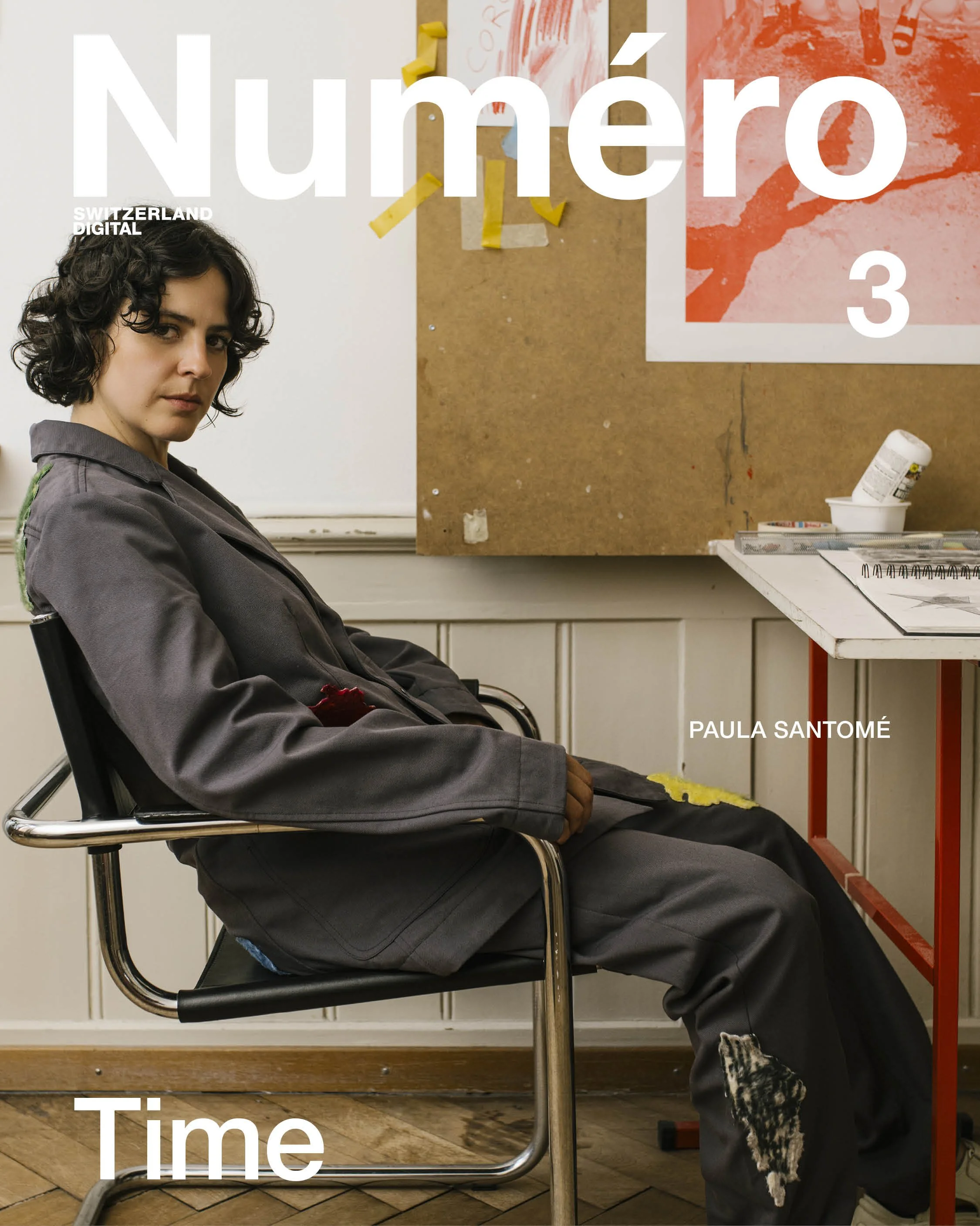 Dominic Wenger / Numéro Switzerland Cover
