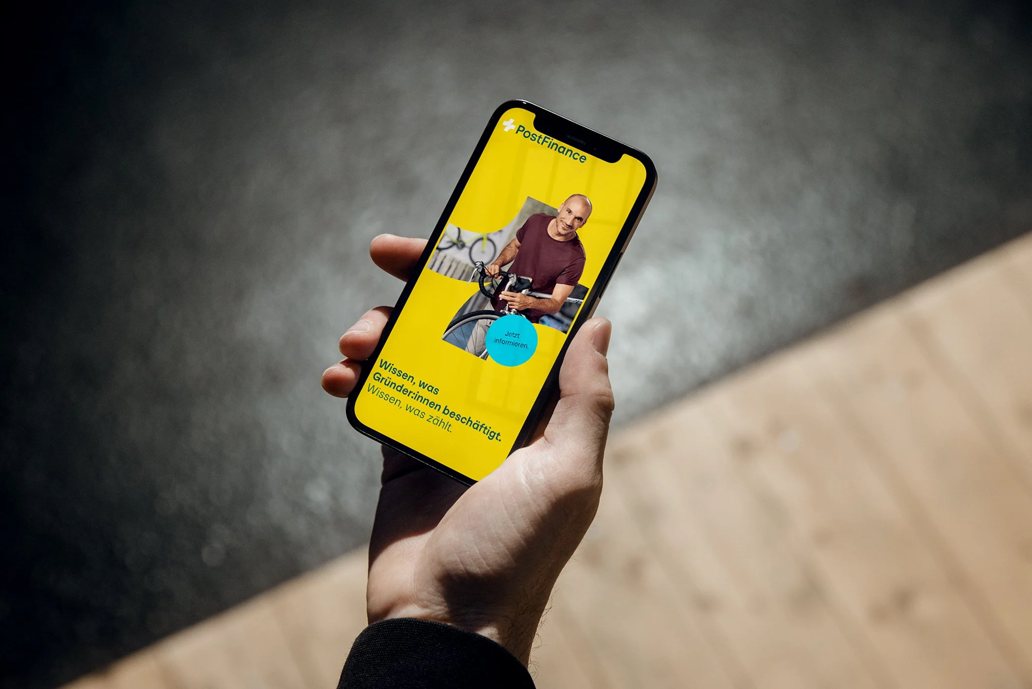 PostFinance Neugründer:innen Kampagne