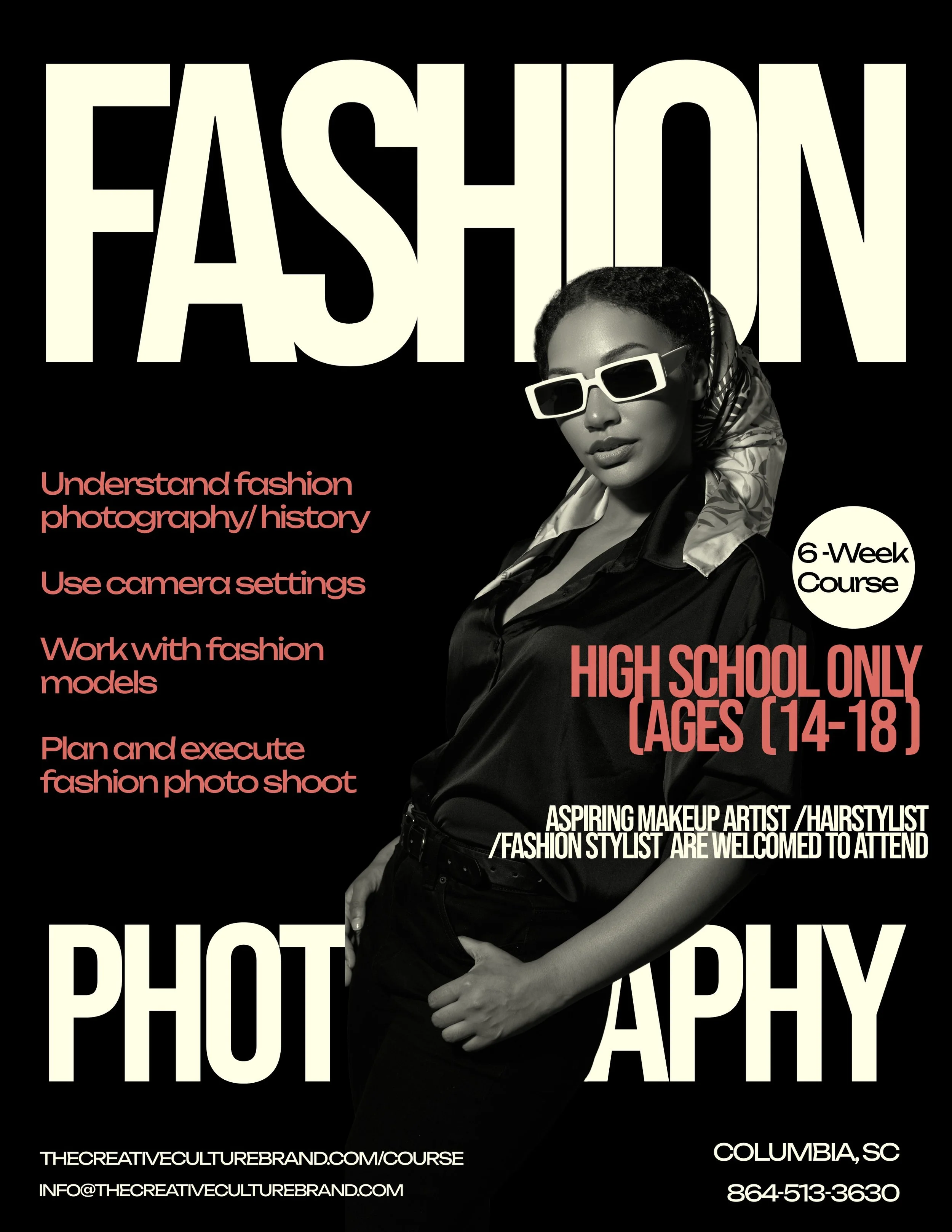 Fashion Photography Course ( High School)