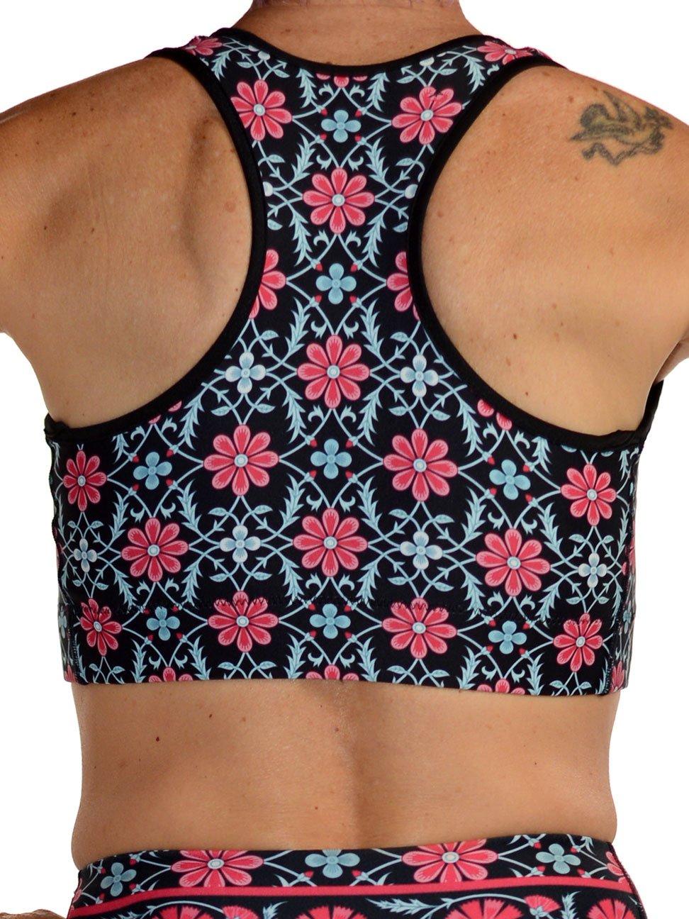 Tracy Miller Collections | mixed prints activewear/sports bra/sarita