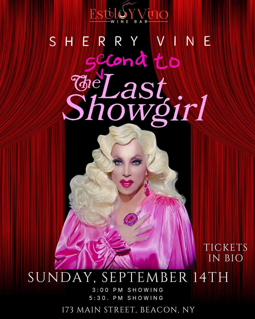 Sherry Vine The Second to Last Showgirl _Tickets at EventBrite