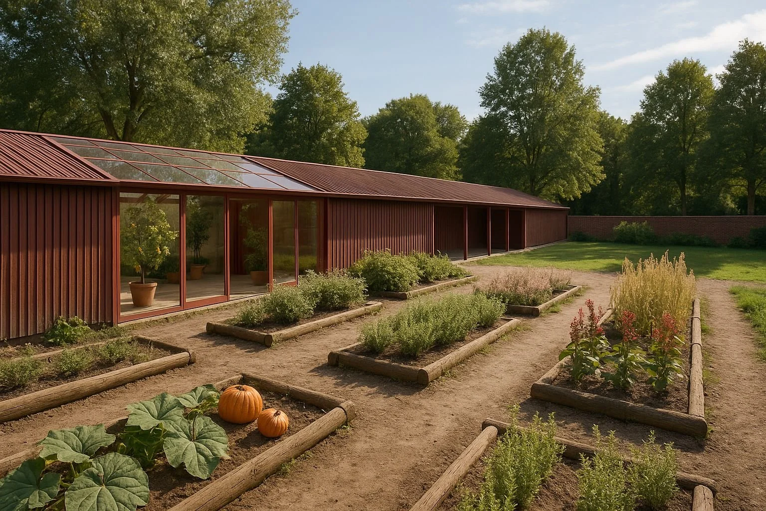 Redhead Architects — Vegetable garden