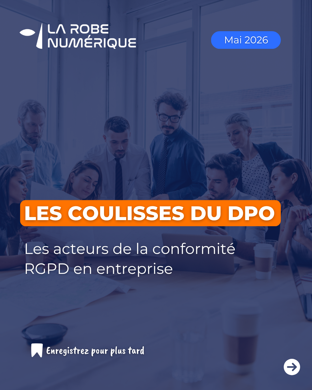 page de garde du document "Les coulisses du DPO : sur les acteurs de la conformité"