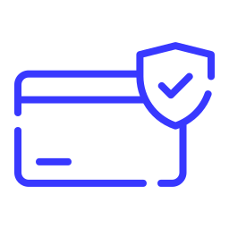 icône carte de paiement sécurisée
